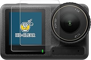 brotect 2-Pack Screen Protector compatible with DJI Osmo Action 4 (Front display) - HD-Clear Protection Film