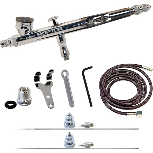 Paasche Airbrush RG-3AS Double Action Siphon Feed Airbrush Set