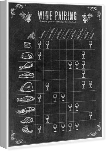 Miniatura 2 de The Oliver Gal Artist Co. - Lienzo decorativo para pared, diseño de vinos, 20.0 x 30.0 in, color negro, blanco