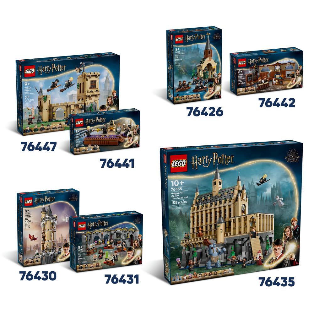 LEGO Harry Potter Dwór Malfoyów 76453 | Model domu, zabawka dla 10-latka do ekspozycji, prezent dla fana Harry’ego Pottera, zestaw klocków dla dzieci, 1601 elementów