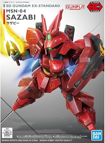 Miniatura 10 de Bandai Hobby - Contraataque de Char's - Sazabi, Bandai Spirits SD Gundam EX-Standard Model Kit