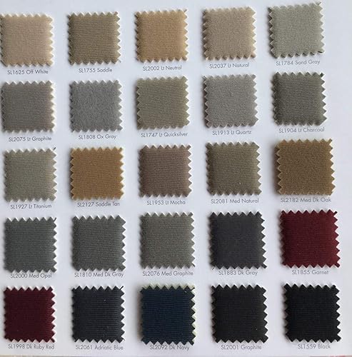 LUVFABRICS Tela de tapicería automotriz acolchada con respaldo de espuma de 316 pulgadas para reparación de daños, artes y manualidades, 3 yardas