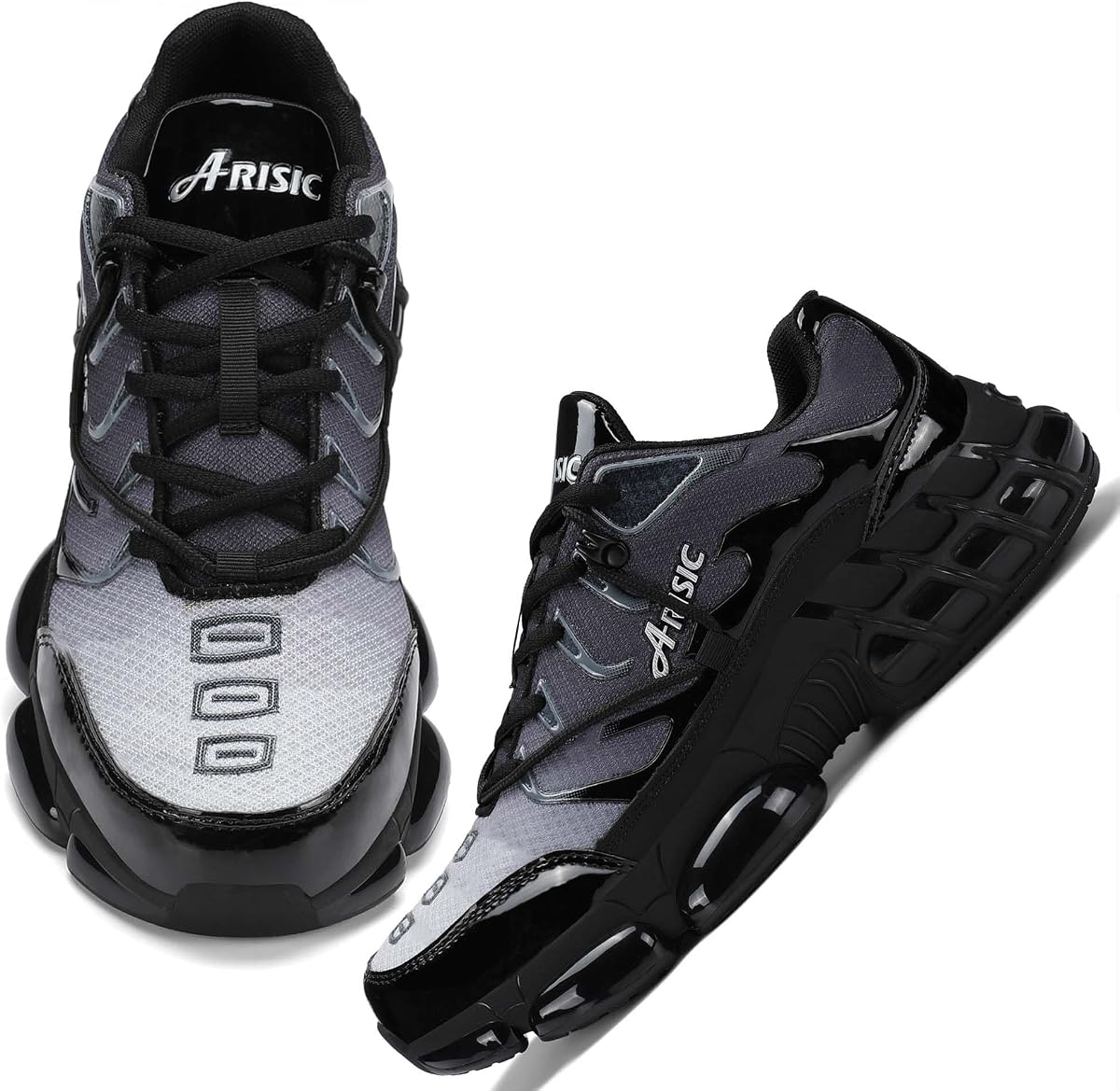 Zapatos con punta de acero para hombres y mujeres Zapatos de trabajo anchos antideslizantes Zapatillas con punta de acero | Zapatos de trabajo de tenis con punta ancha, antideslizantes, transpirables, a prueba de pinchazos, con amortiguación de aire, cómodos para usar todo el día