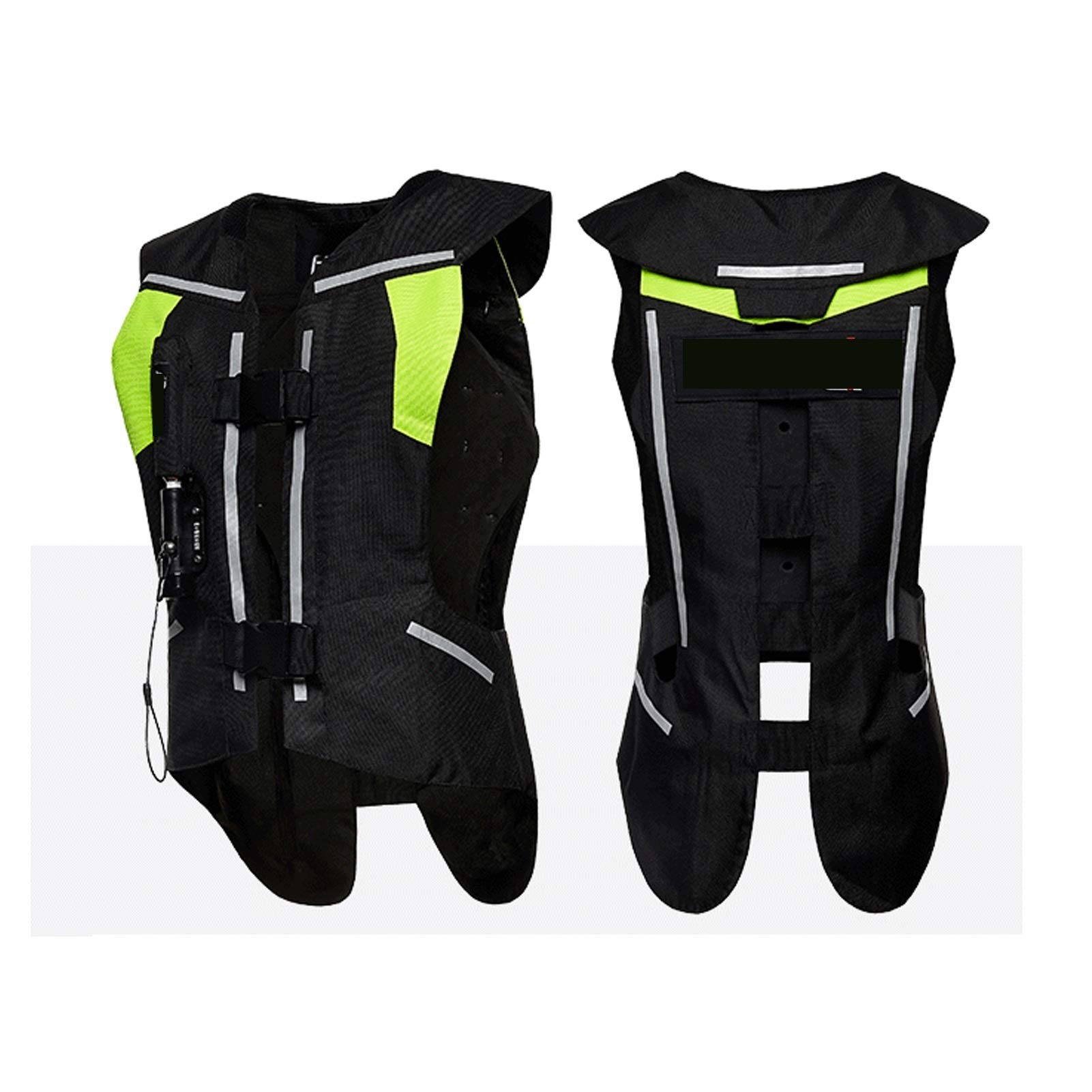 Chaleco de airbag para motocicleta con tejido de material de Airbag