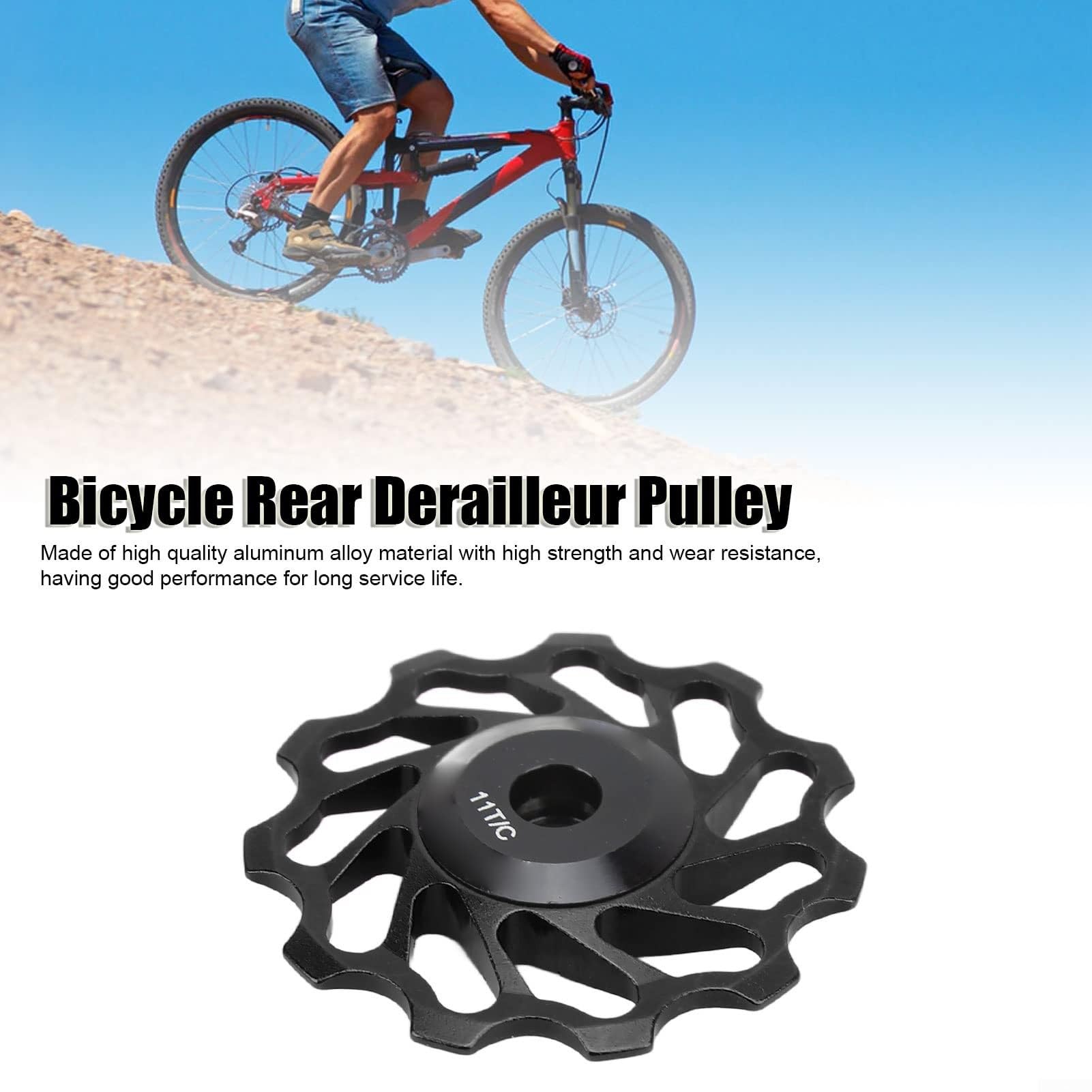 Polea Hueca 11T Ligera para Mountain Bike