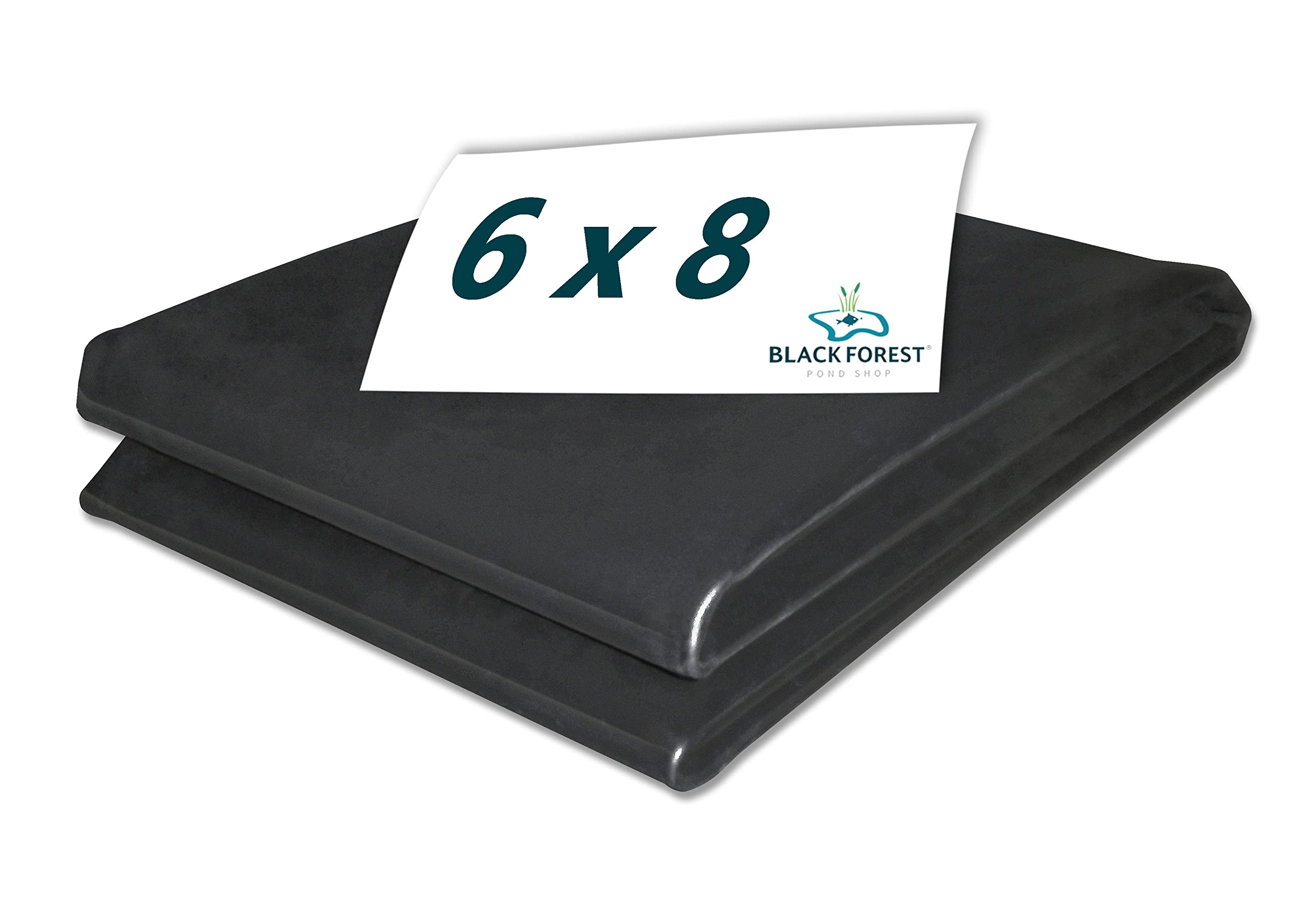 Teichfolie EPDM 8x6m hochelastisch langlebig für Teich Schwimmteich Wasserlauf Hochbeet Badeteich
