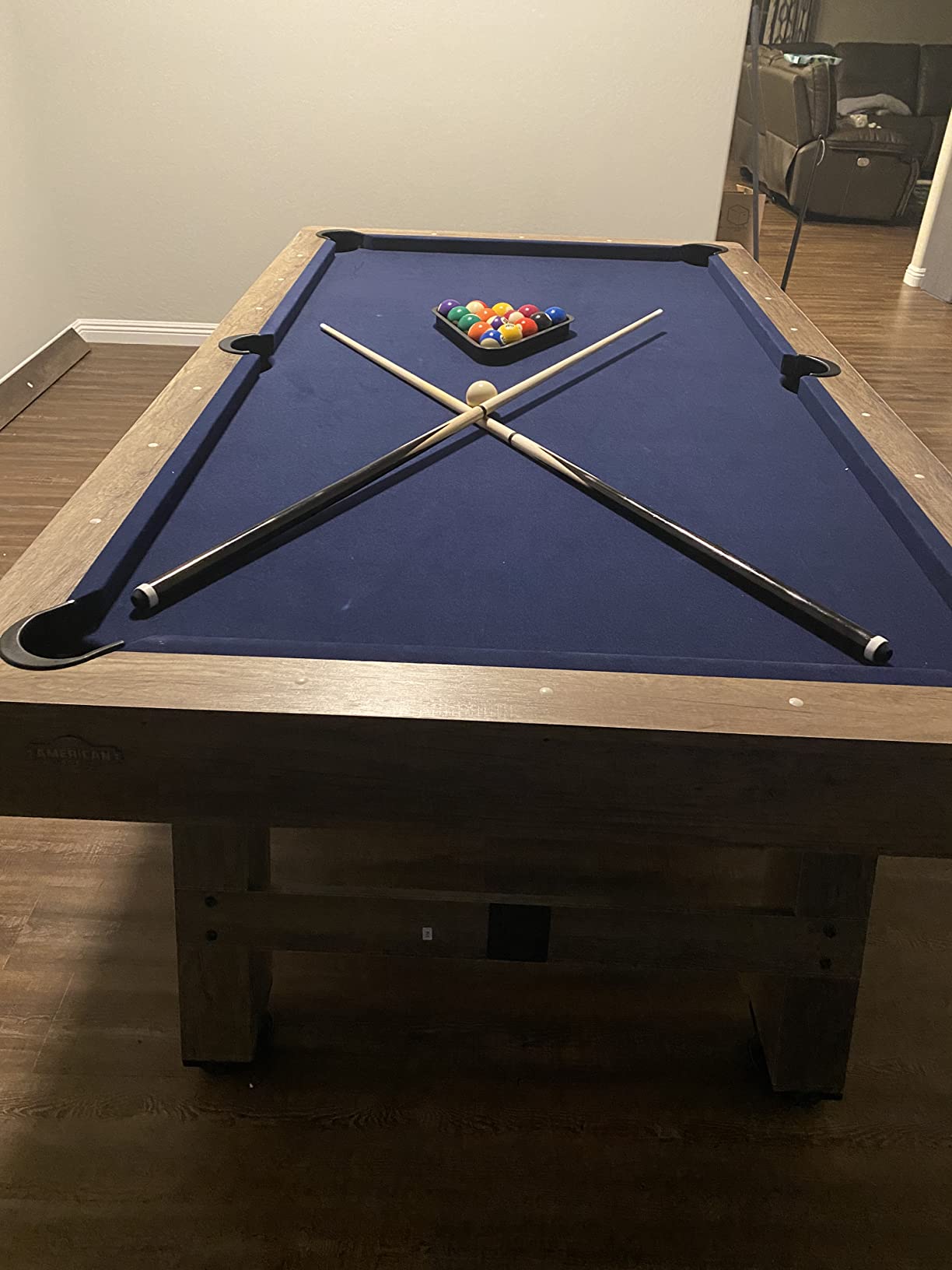 23/mo Finance American Legend Brookdale 90” Billiard Table with