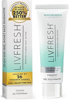 LIVFRESH Plaque Removal Toothpaste Gel