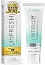 LIVFRESH Toothpaste Gel, Clinically Proven to Remove Plaque 250%!B(MISSING)etter, Improves Gum Health 190%!B(MISSING)etter, Prevents & Reduces Tartar, Freshens Breath, SLS Free Dental Gel, Wintergreen