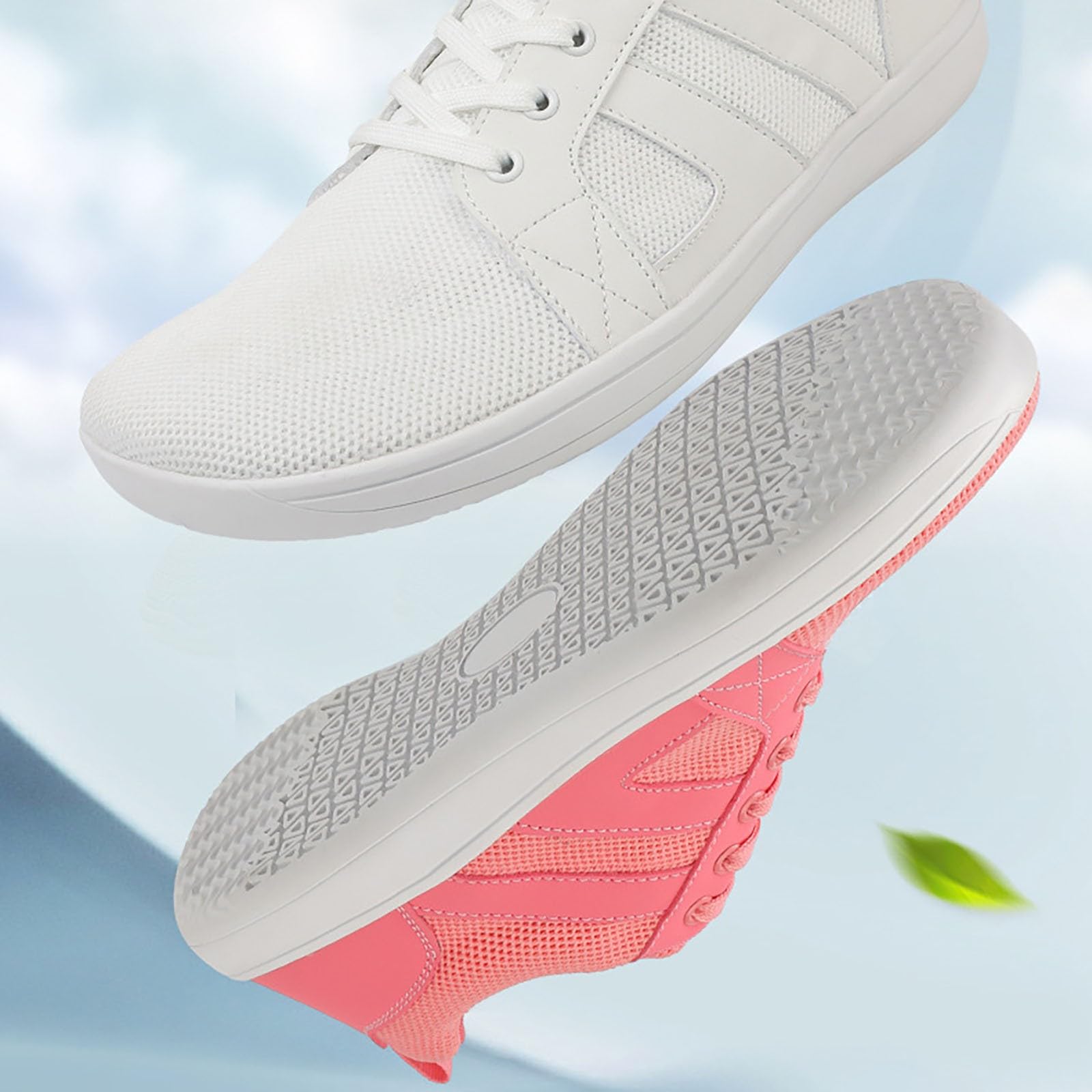 Scarpe Ginnastica Donna Ortopediche Scarpe Comode per Camminare Comode | Tennis Camminata in Rete Traspirante per Jogging Mattutino Calzature Atletica Concezione Ergonomica Fibra Ecologica