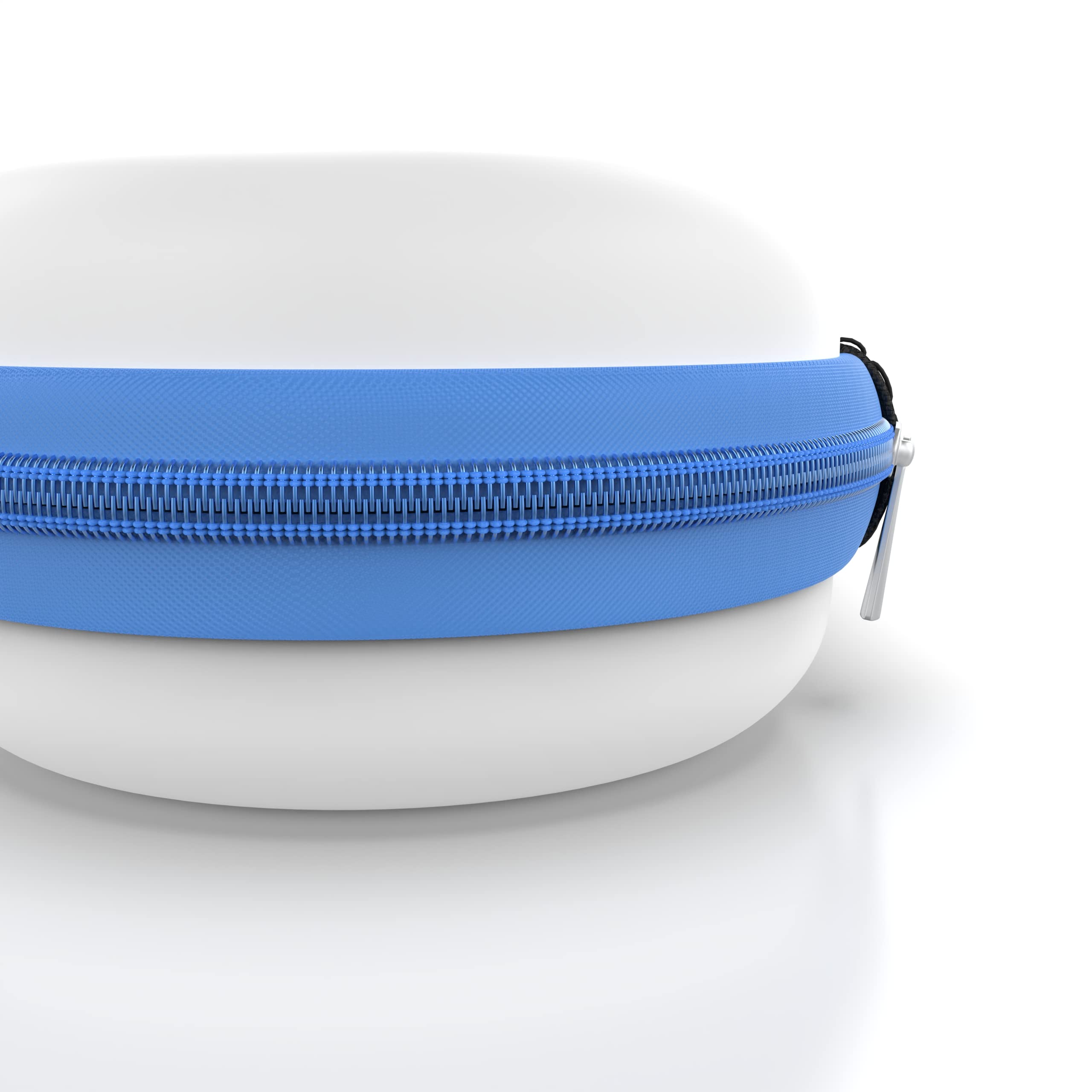 AGOZ Small Case for EMAY Portable EKG Heart Rate Monitor, SonoHealth, OXPROVO, FaceLake FL10, Travel Organizer Holder with Wrist Strap, Anti-Shock, Water Resistant, Carrying Storage Cover (White)