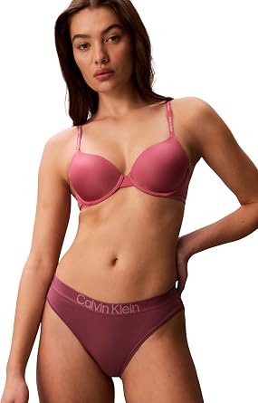 Calvin Klein Women's 5 Pack Bikini Briefs with Logo Waistband