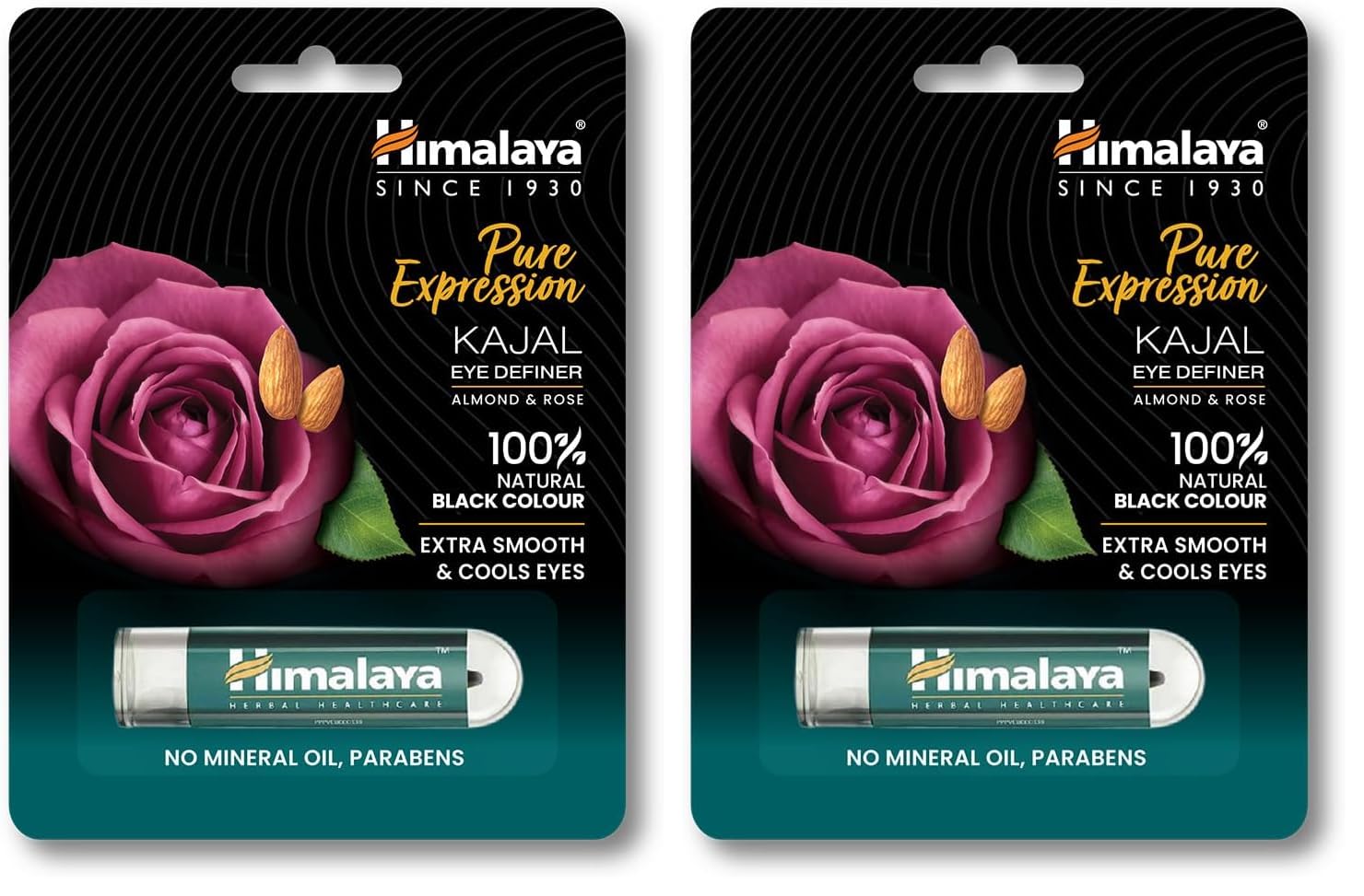 Himalaya Herbals Opaque Kajal Pencil Black 2.7g at ₹113 – Amazon