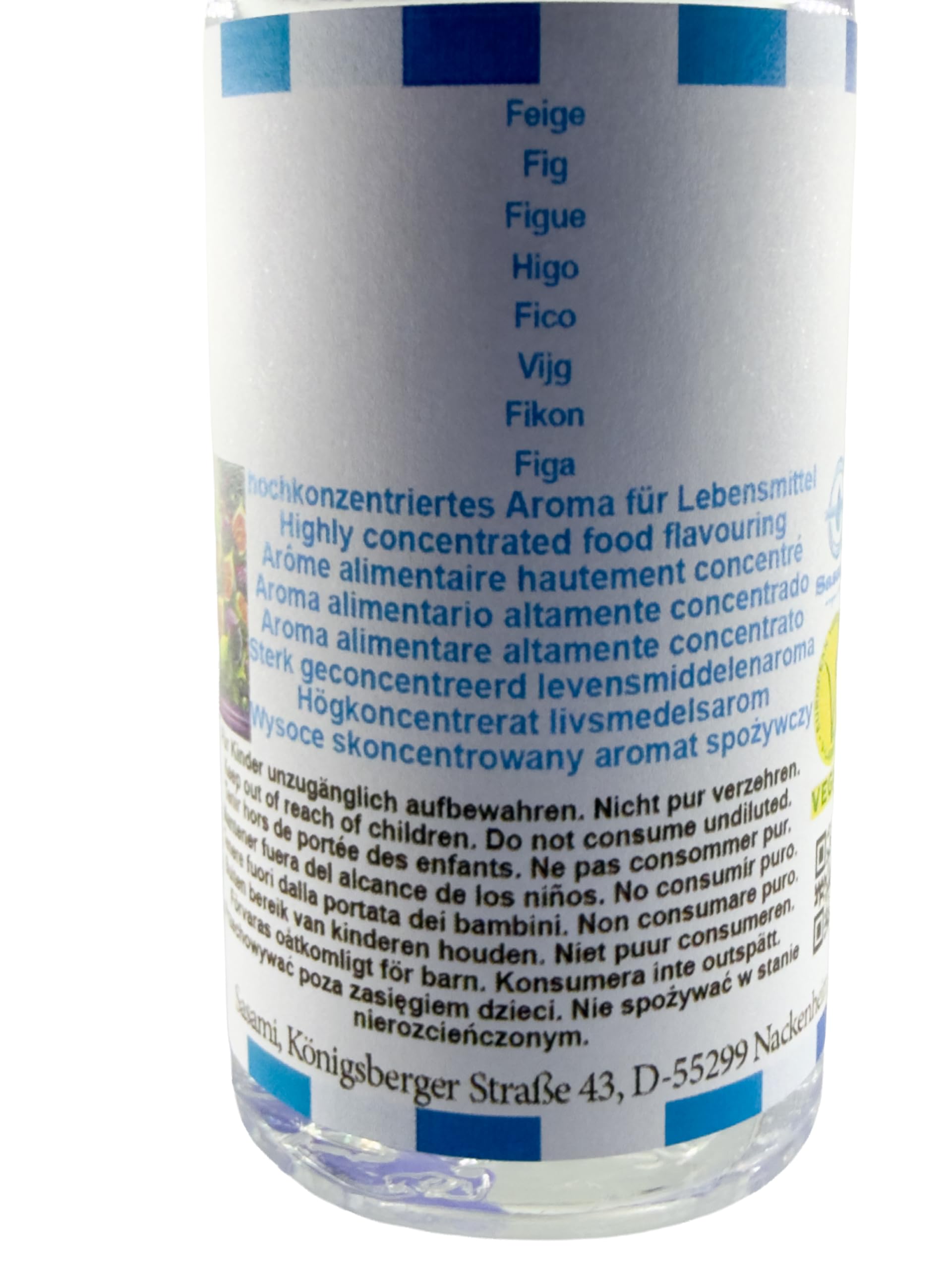 Higo aroma concentrado - Vegano - Sasami - 10ml