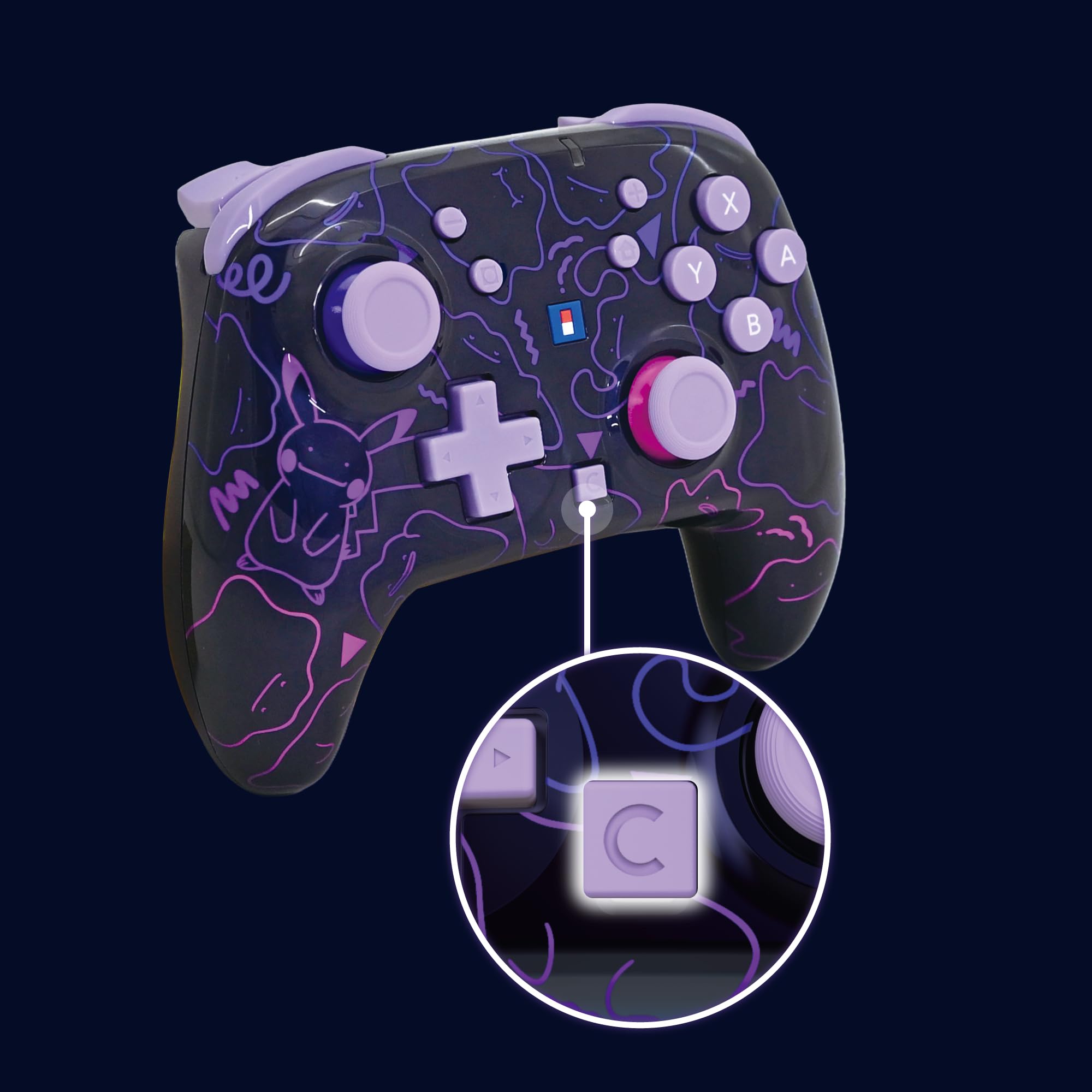 Manette HORIPAD Turbo sans fil (Métamorph) pour Nintendo Switch 2
