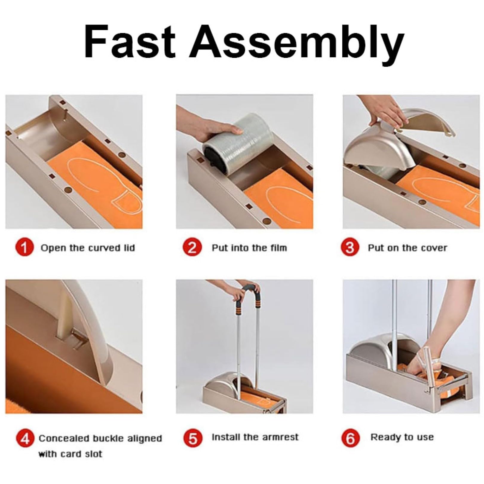Distributore automatico di copriscarpe usa e getta, portatile, per casa, ufficio e fabbrica, facile da usare, protezione efficiente delle scarpe