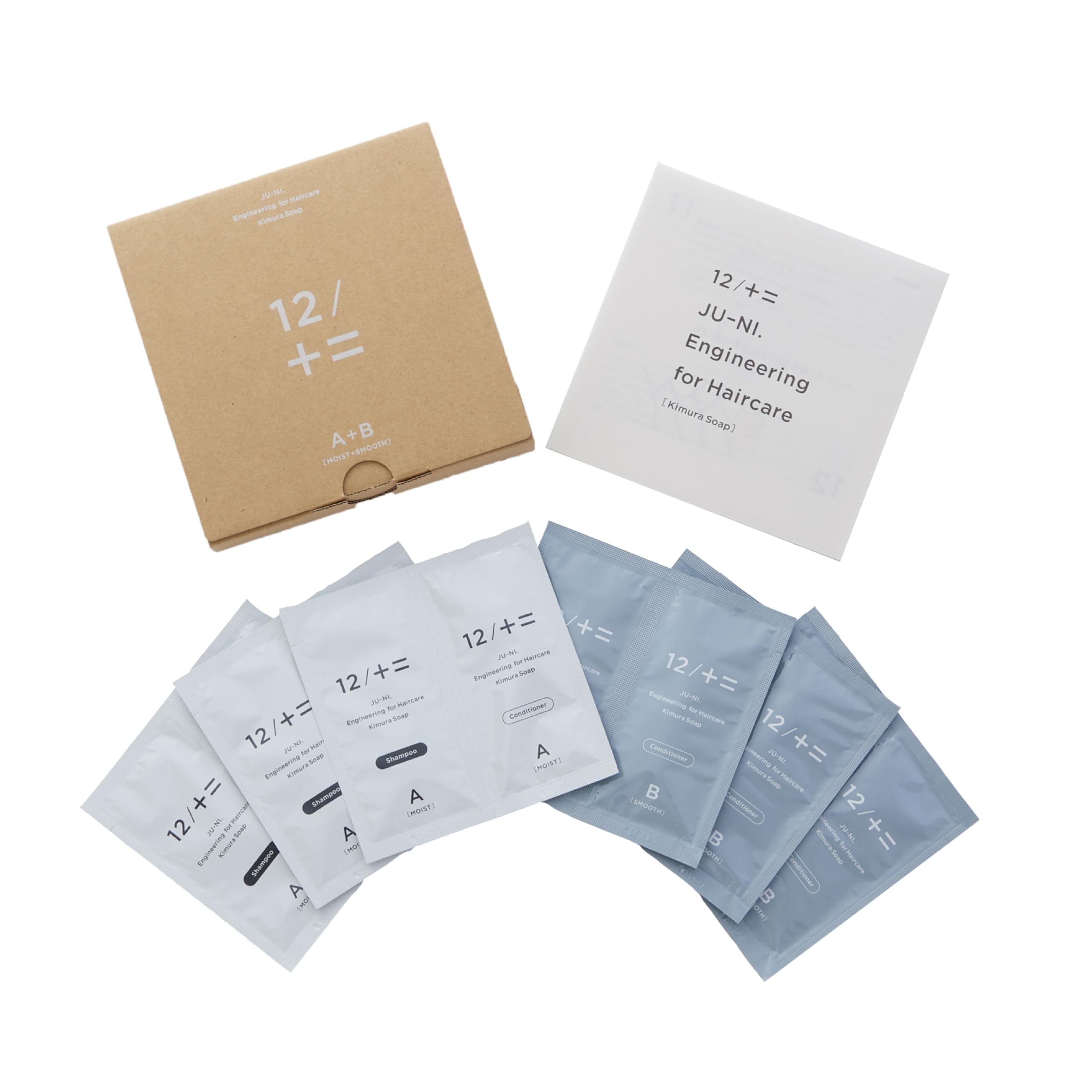 Amazon | 12／＋＝ 木村石鹸 12/JU-NI トライアルセット シャンプー