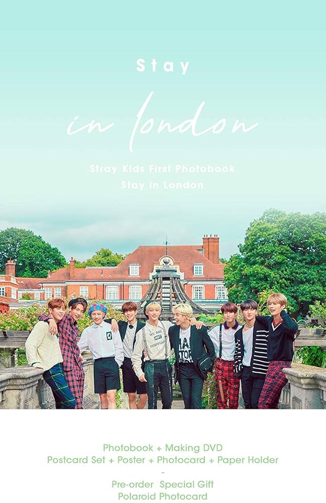 K-POP・アジア Stray kids The First Photobook K-POP Stray Kids - The First Photobook, Stay in London incl