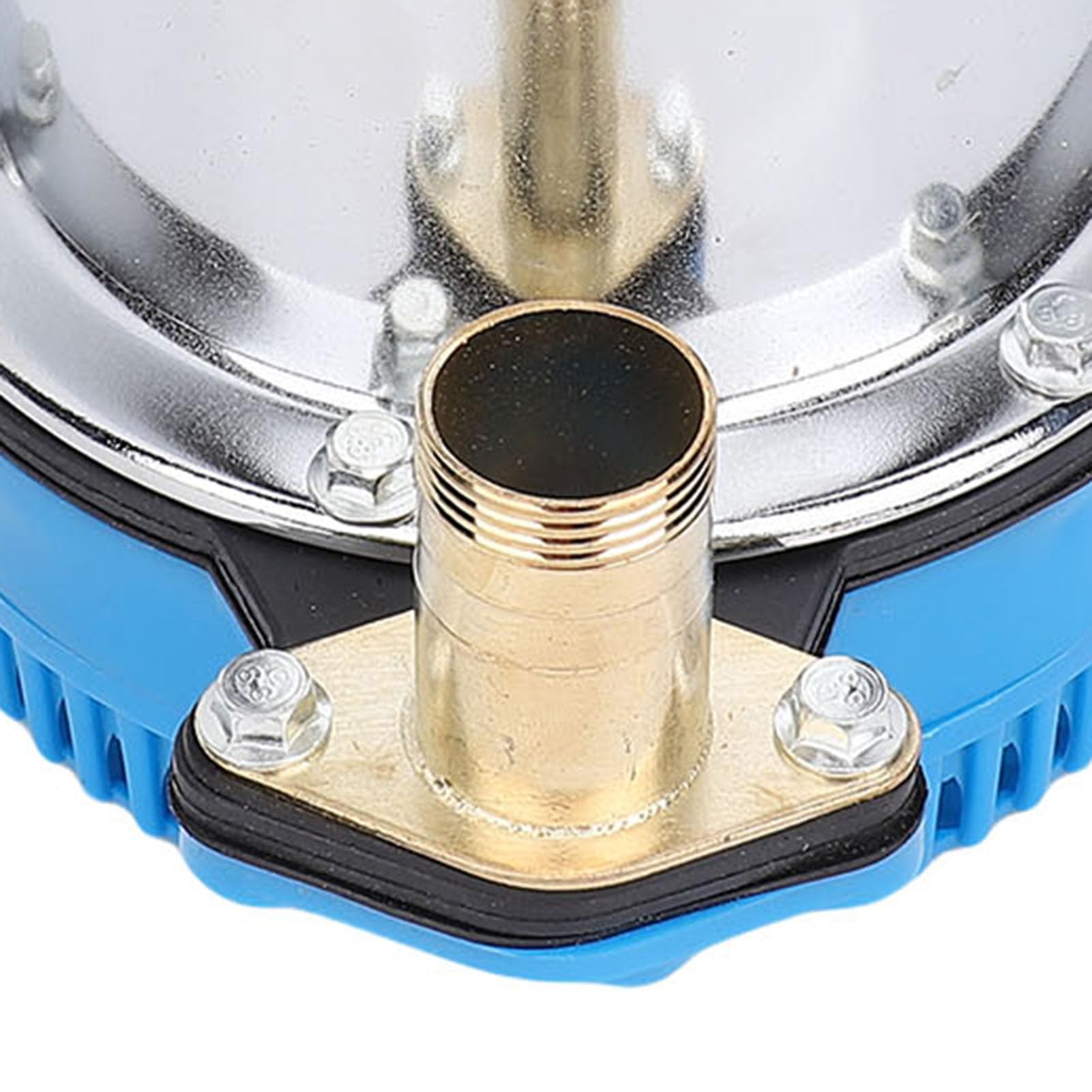 12V Tauchpumpe 180W Edelstahl mit Automatischem Schwimmerschalter, Hoher Hub 8m für die Entwässerung von Poolteichen und Kellern