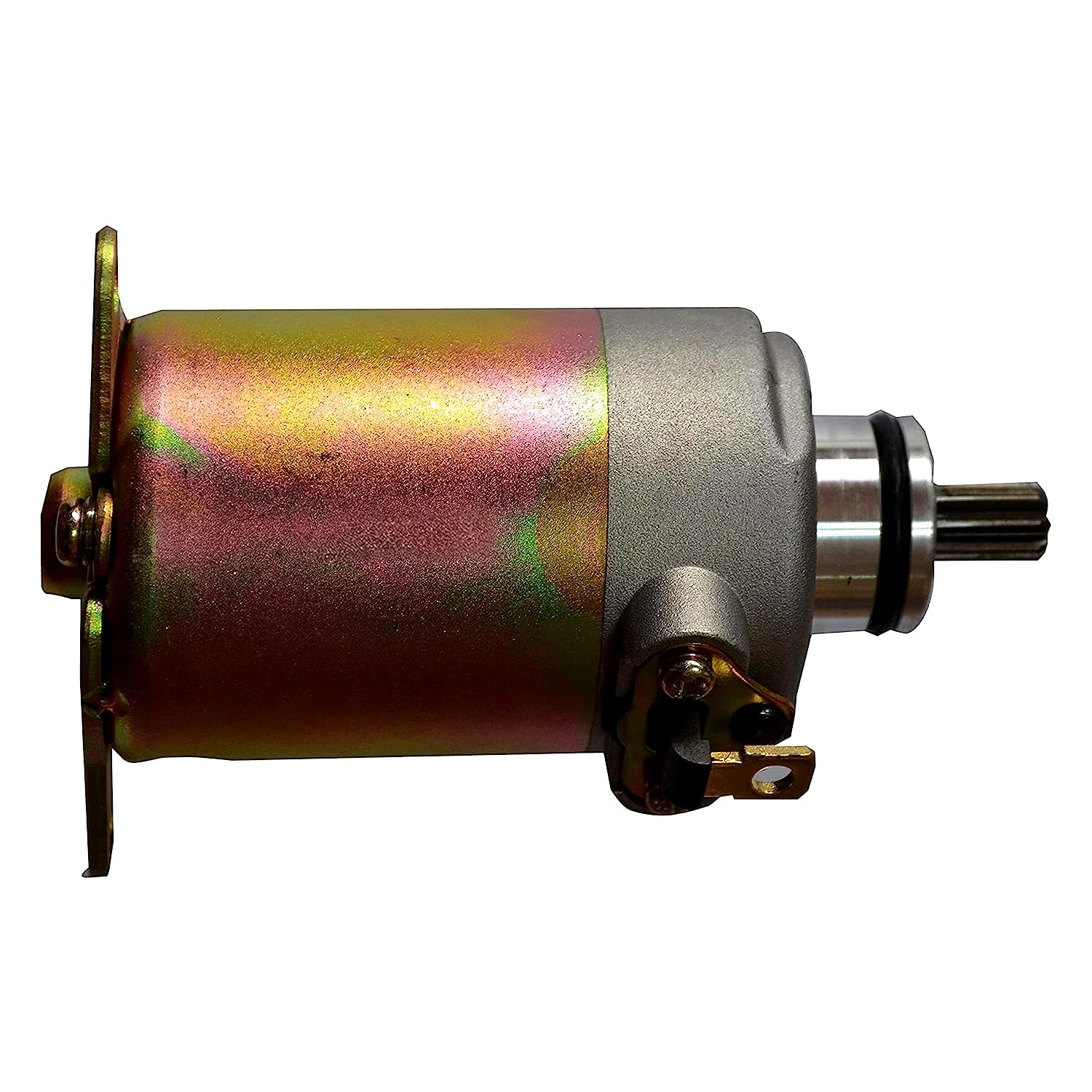 TRP TRADERS® SELF STARTER MOTOR ASSEMBLY COMPATIBLE FOR - RODEO/MANINDRA DURO/FLYTE/GUSTO-picture-13
