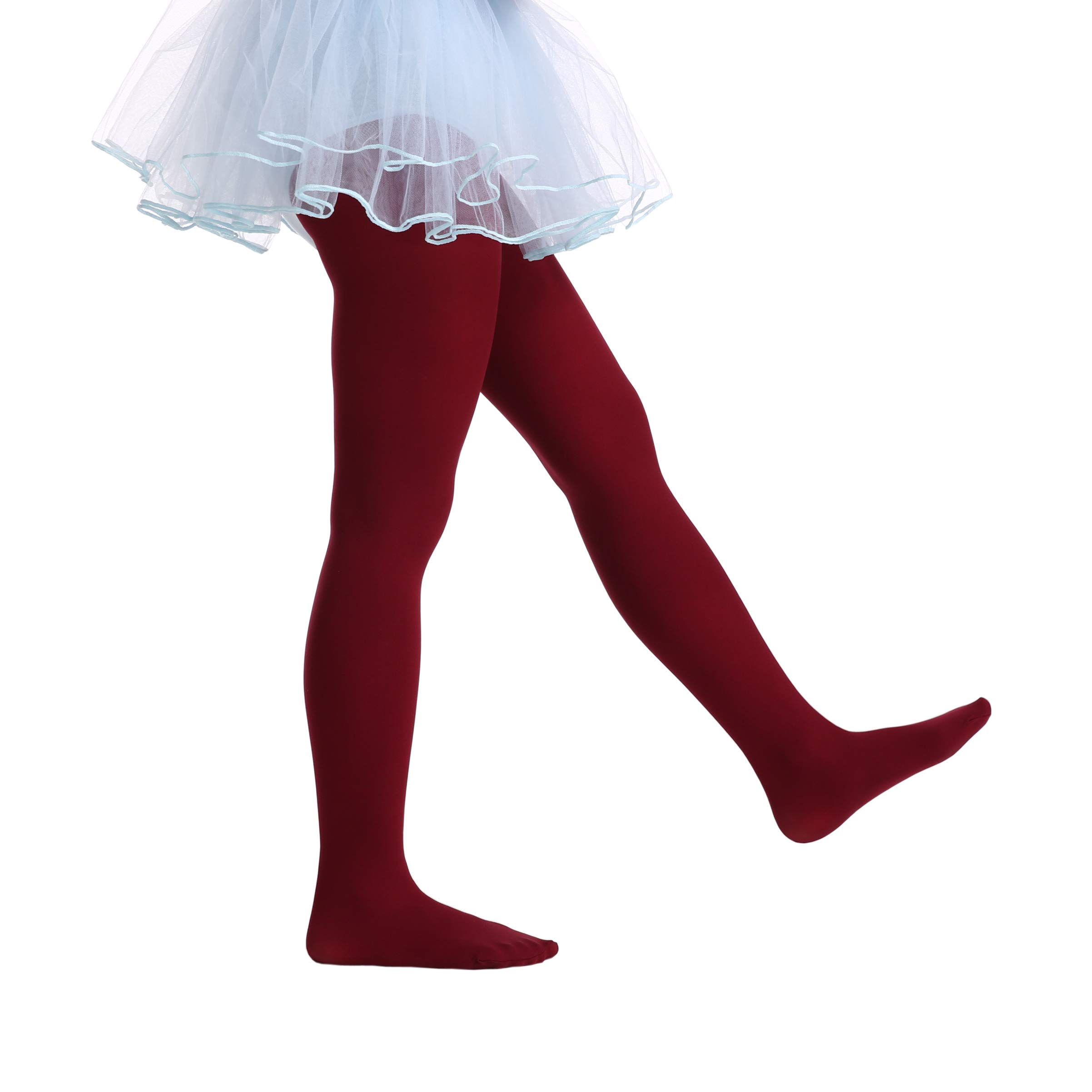 EVERSWE Girls Semi Opaque Tights, 40D Microfiber Tights — view 11