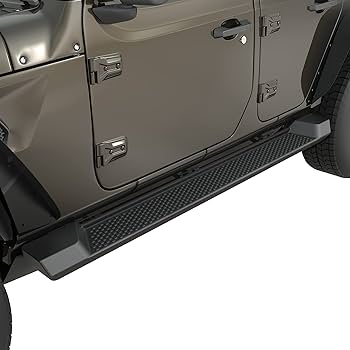 Jeep サイドステップ ブラック Amazon | AUTOSAVER88 6インチ OEスタイルランニングボード