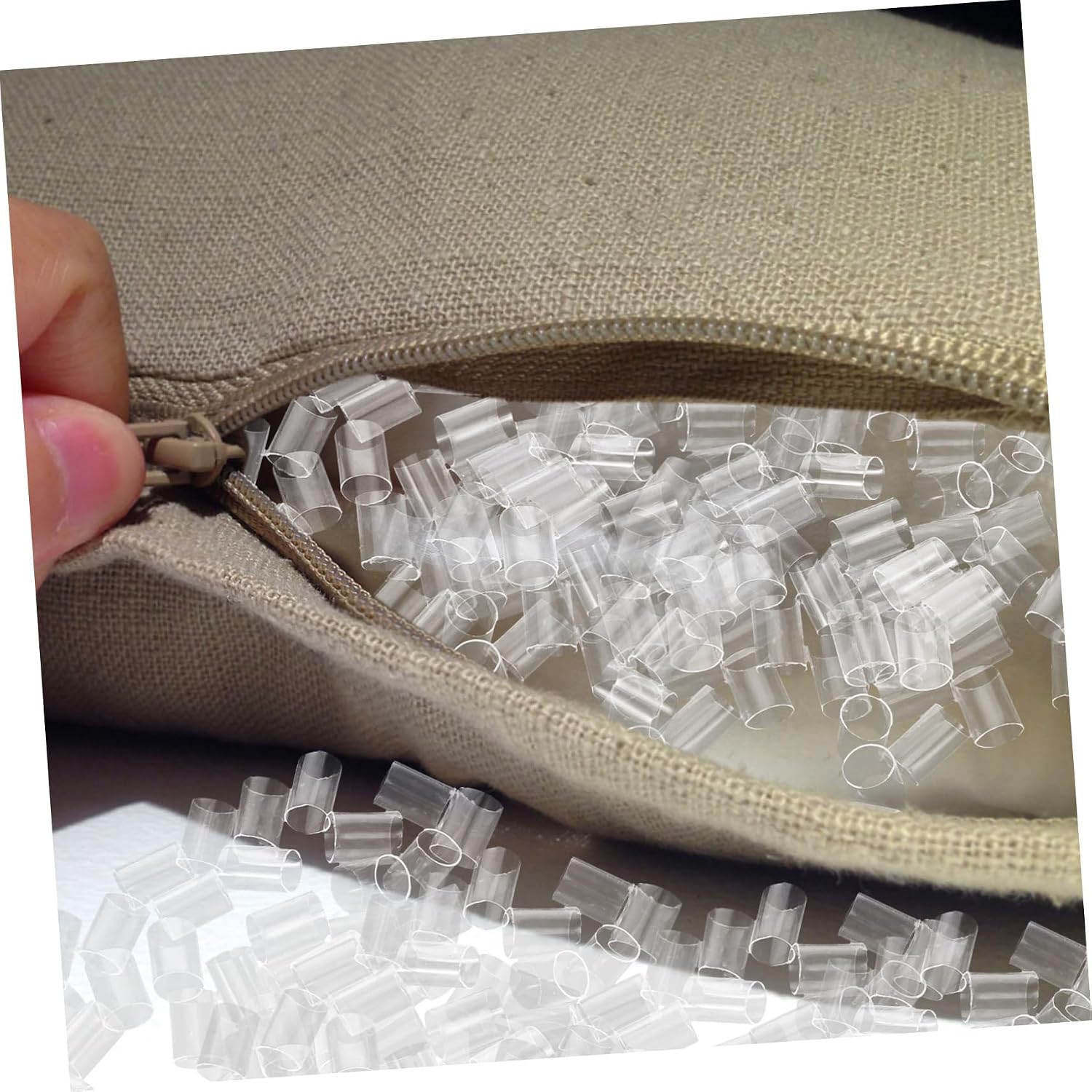SOLUSTRE 1 Pack High Elasticity Pillow Stuffing for Comfortable Sleep and Breathable Pillow Insert Filling for Daily Use