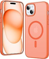 Vista 46 de FNTCASE Funda para iPhone 15 Plus: Fundas magnéticas transparentes para teléfono con protector de pantalla compatible con Magsafe Slim Anti