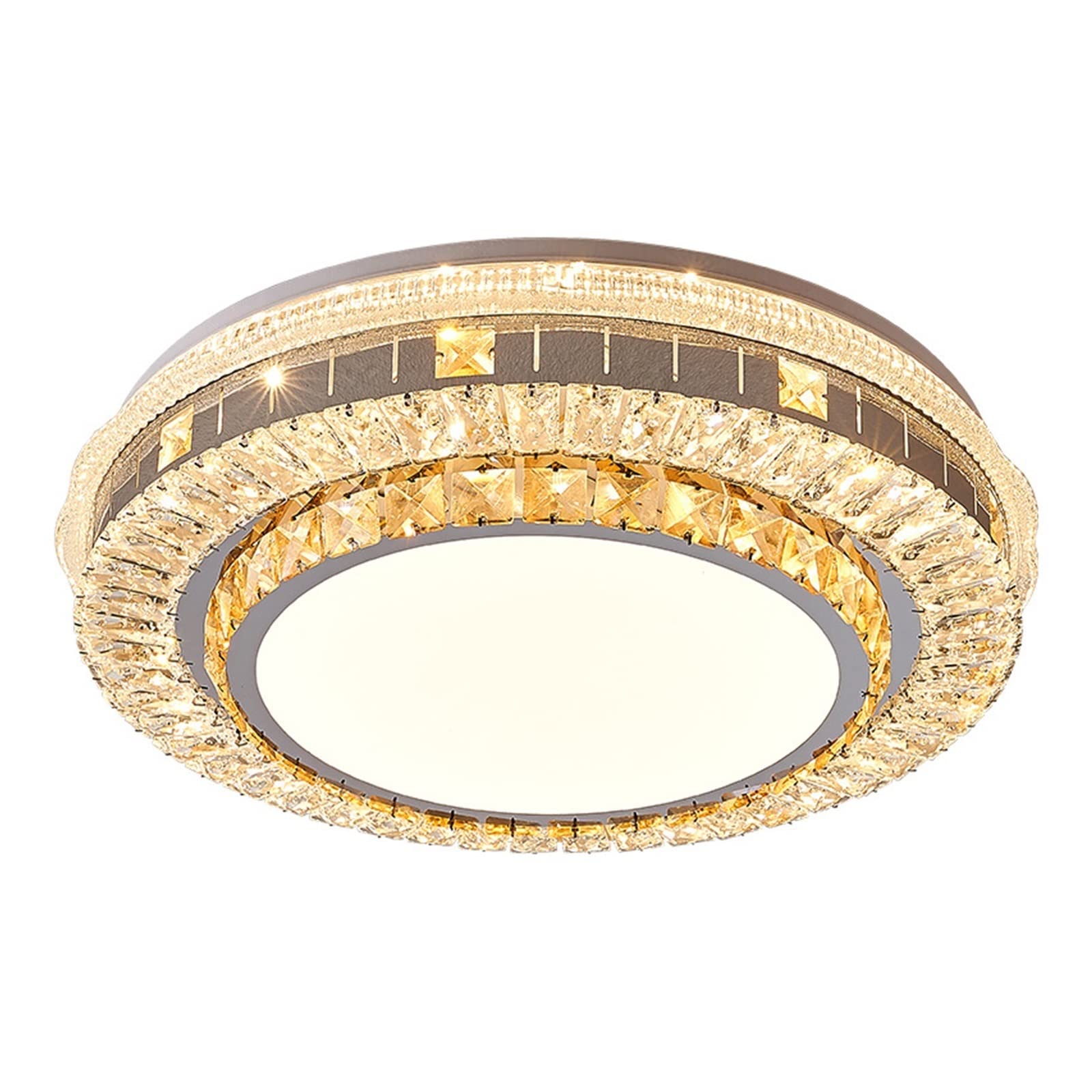 SUNESACeiling Light Fixtures Flush Mount Ceiling Light Crystal Bedroom Ceiling Light Modern Minimalist led Guest Room Master Bedroom Study Light Bedroom/Living Room Ceiling Light
