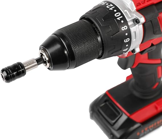 ARES 36000 One Touch Bit Holder - Works with All 1/4-In Drive Bits