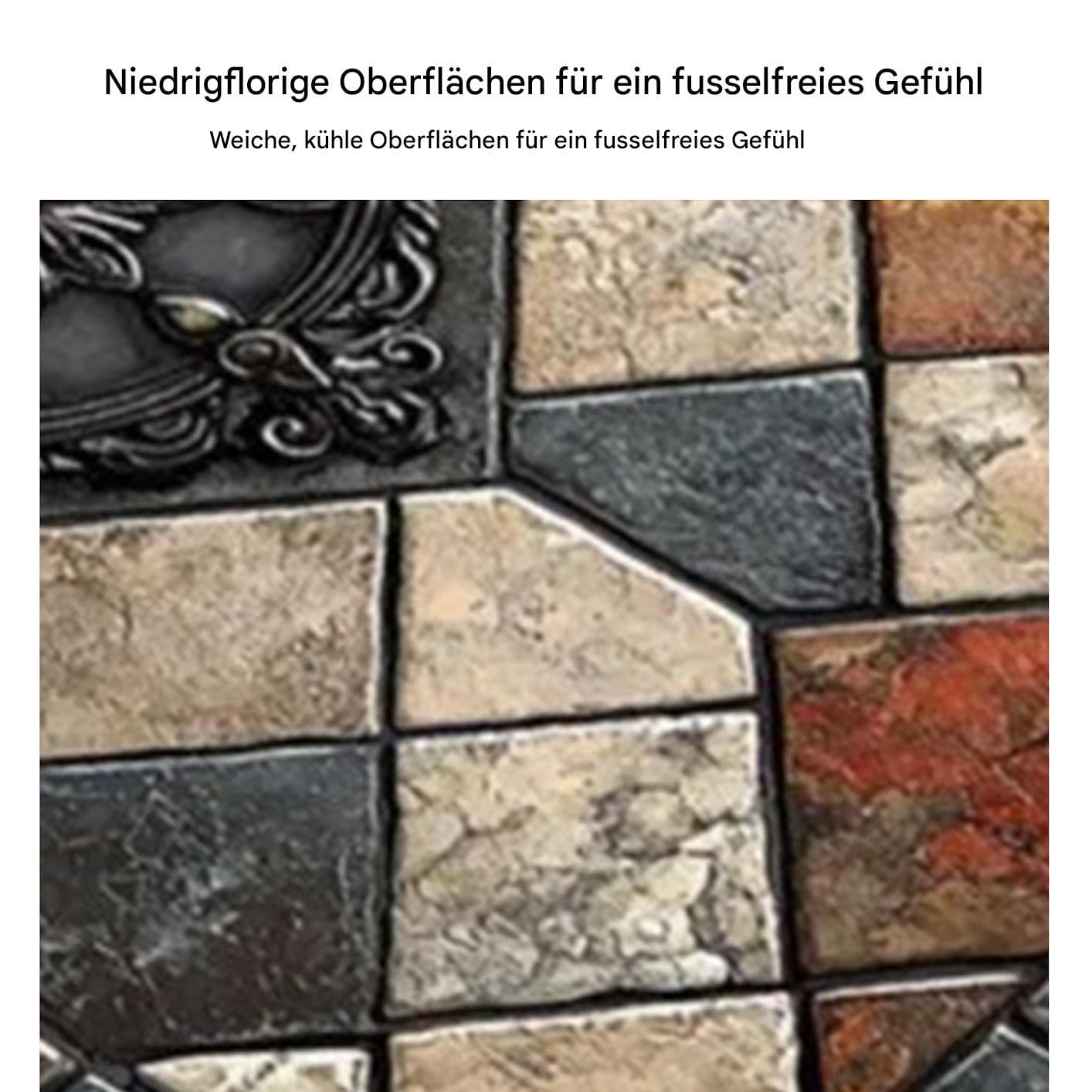 Tappeto Area Retrò Morbido Lavabile Antiscivolo | Tappeto Decorativo Ingresso Ingresso Soggiorno Sala Da Pranzo Bagno Cucina Balcone Amanti Arredamento Proprietari Casa