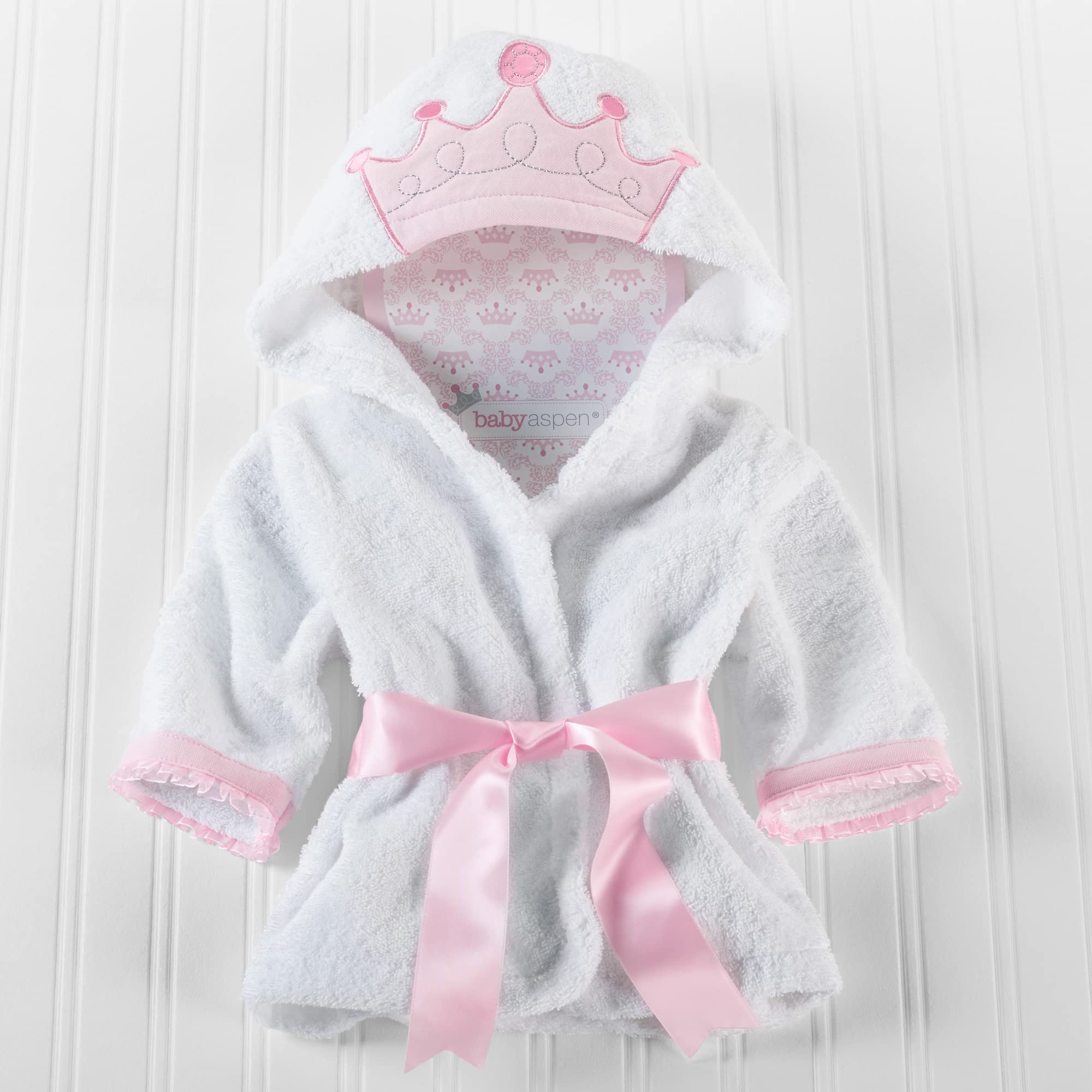 Baby Aspen Spa Bademantel mit Kapuze (Little Princess)