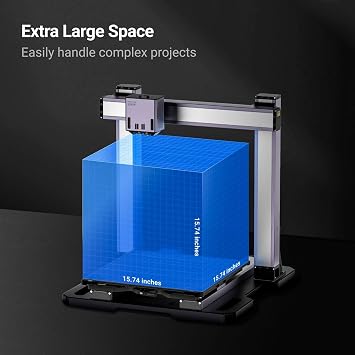 Snapmaker Artisan Premium 3 in 1 3D Printer with Enclosure, Dual Extrusion Printing,40W Blue Laser & 1064nm Infrared Laser&200W CNC Carving,Large Printing Size 400x400x400mm,Quick-Swap Modular Design