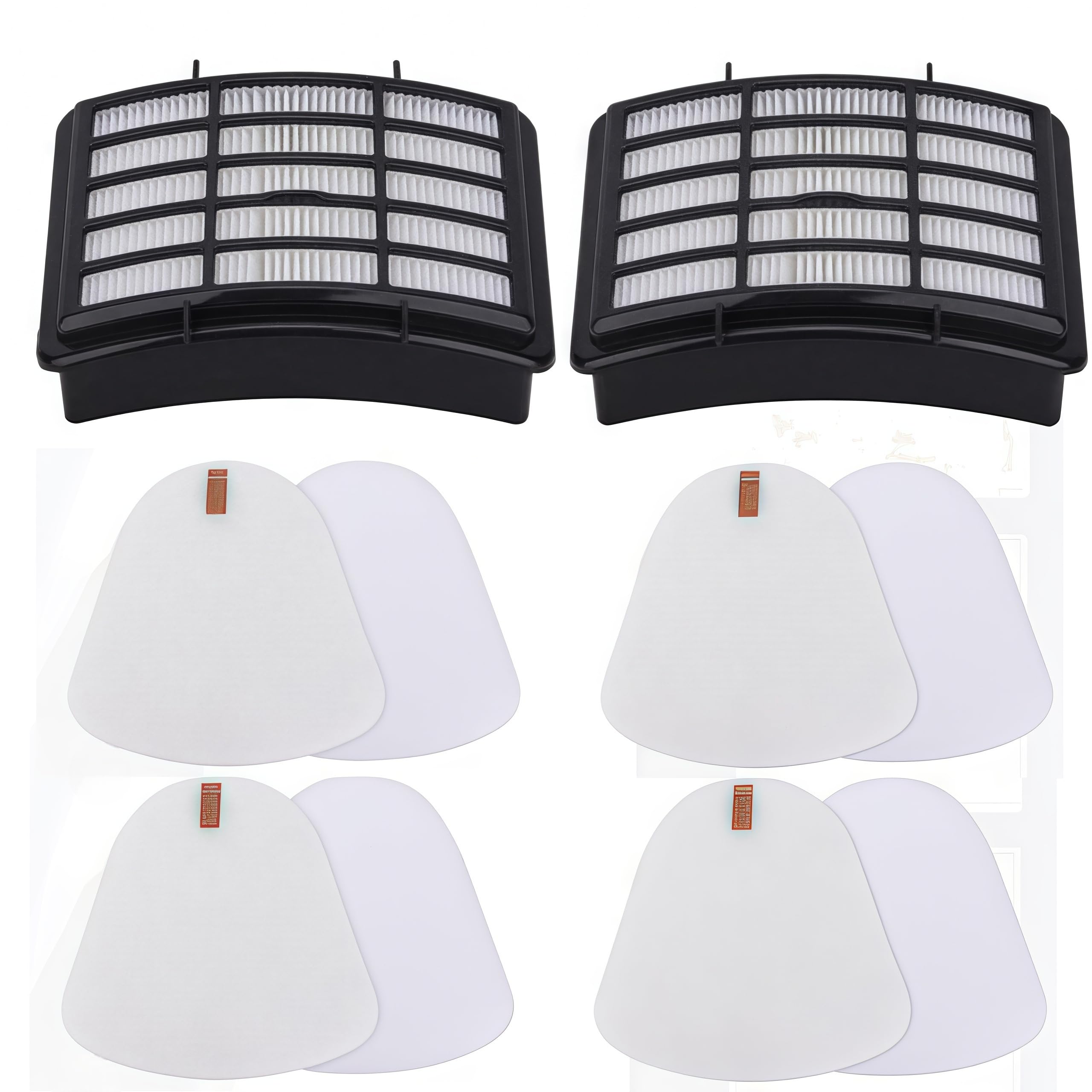 Vacuum Filters Replacement for Shark Navigator Lift-Away Vacuum NV350,NV351,NV352,NV355,NV360,NV370, UV440,UV490,UV540,CU510, CU512, CU500, CU520 - Replacement XFF350 XHF350