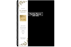 2024-2026 Monthly Planner - The Perfect Tool to Plan Your Time and Stay Organized