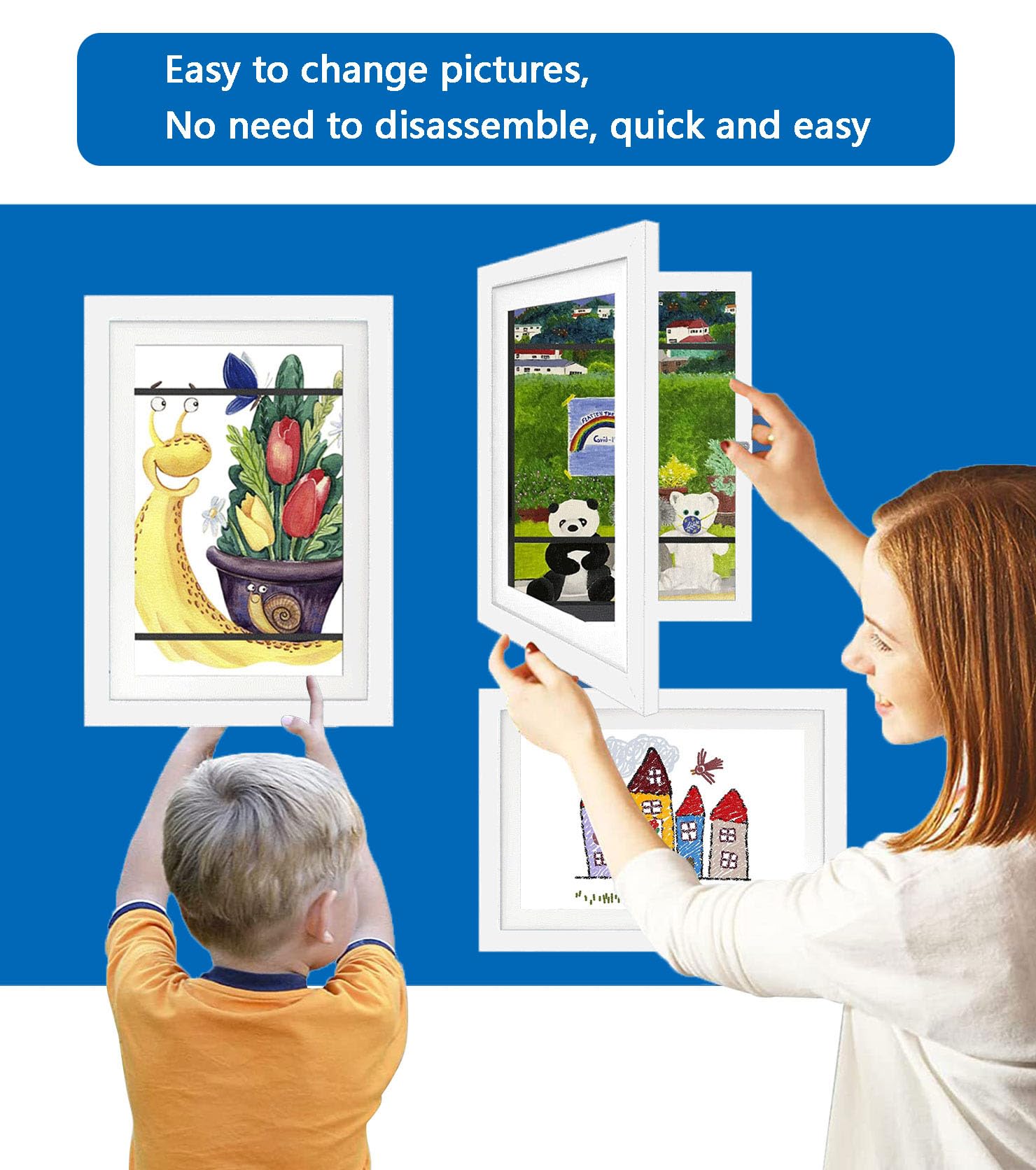 Cornice In Vetro 2 Pezzi Per Fiori Pressati, Fogli... - Grandado - Foto 6