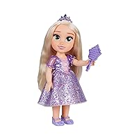 Disney Princess Bambola 38 cm di Rapunzel, con i Suoi Abiti Iconici Arricchiti da