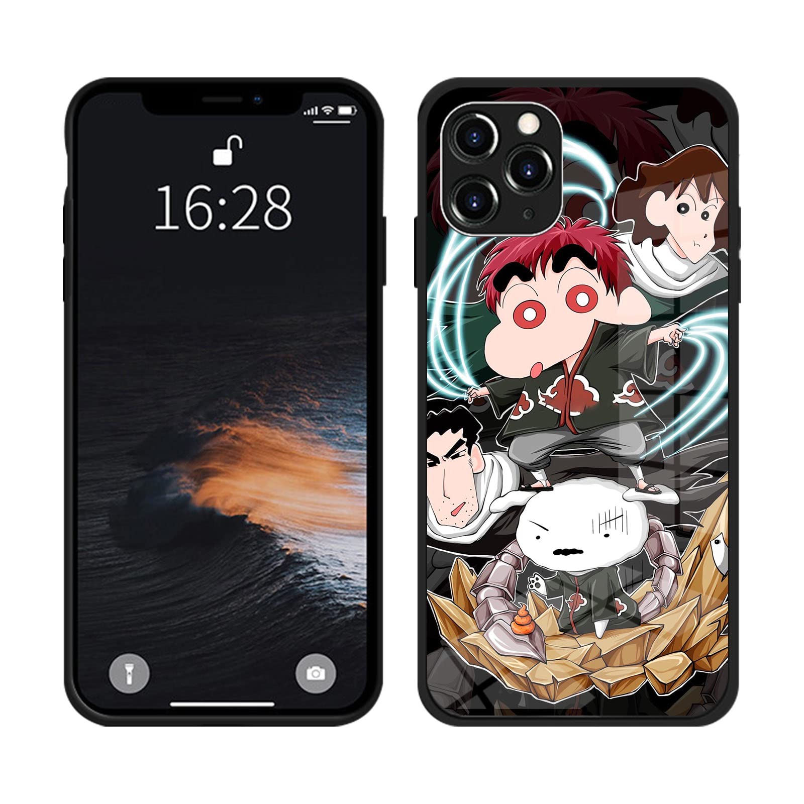 NARUTO　ナルト　データカードダス　ミニケース　我愛羅　サスケ　カカシ　シカ Amazon.co.jp: ナルト スマホ ケース iphone11pro ケース