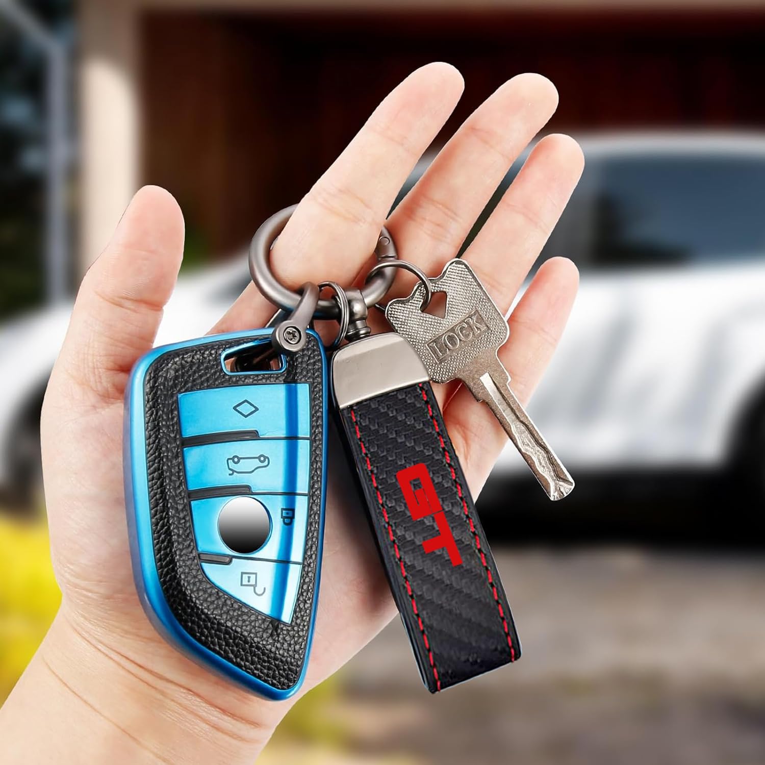 Metal Key Chain Ring Holder 2.0 Inches Kech-ftgt