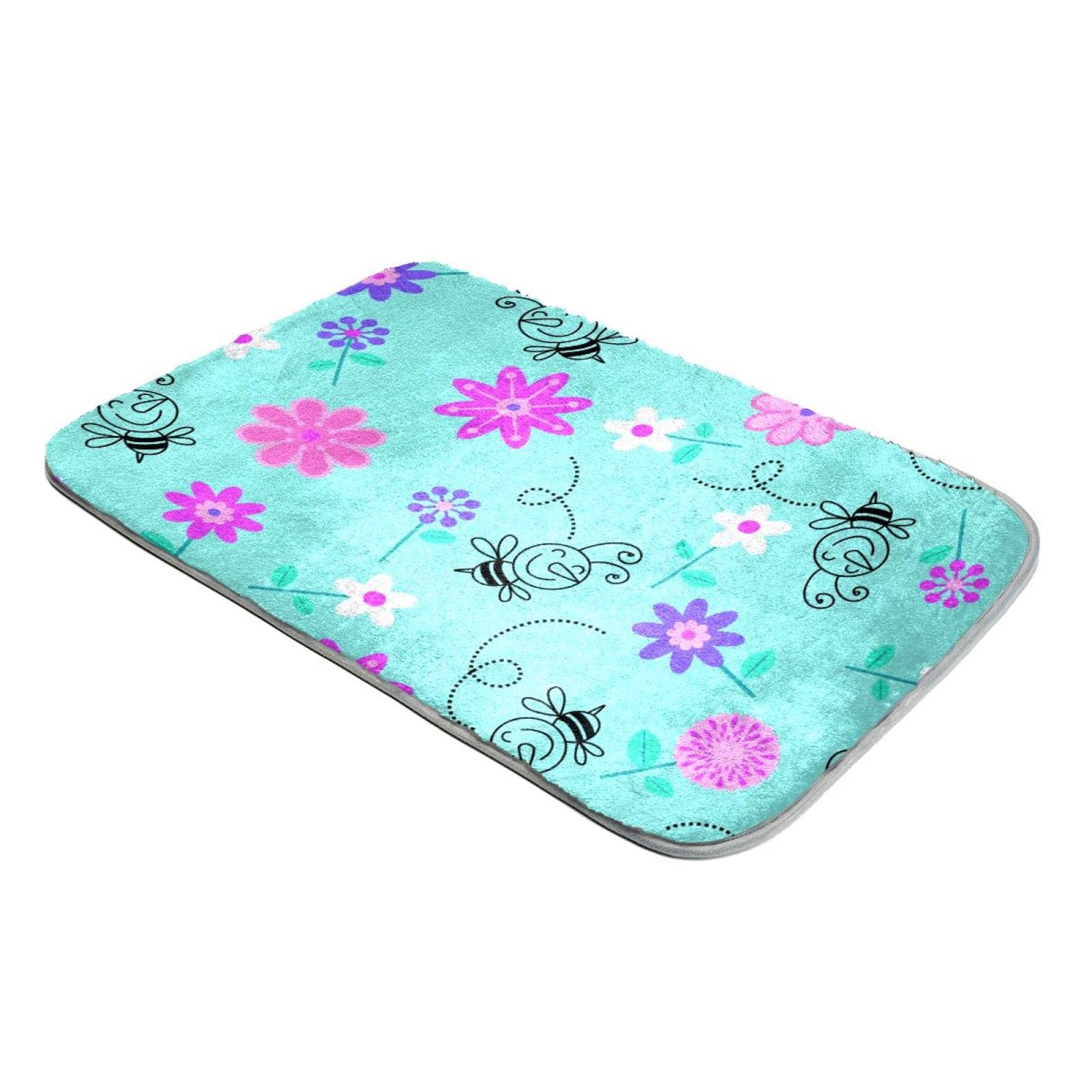 Tapis poils longs ultra doux anti-froid fausse fourrure abeille