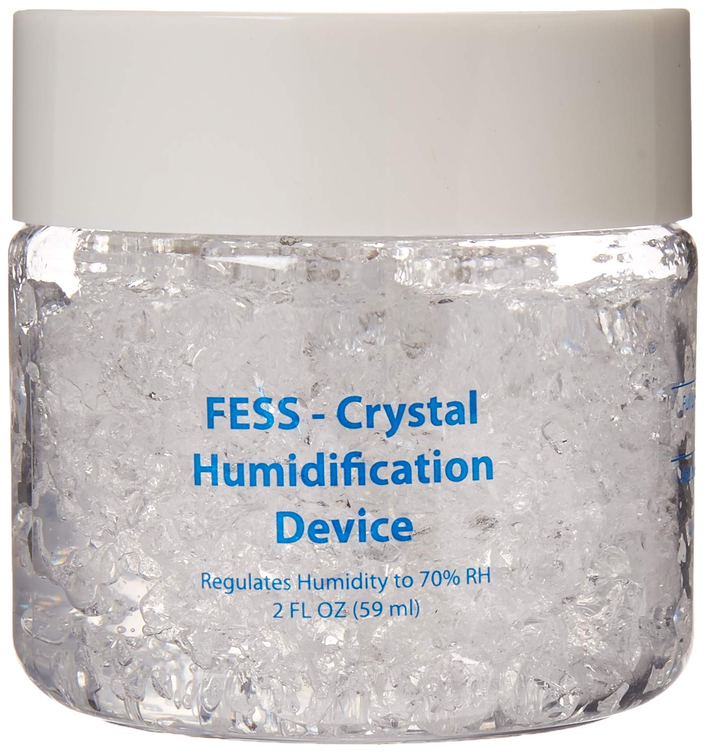 F.e.s.s FESS Cigar Crystal Gel Humidifier for Cigar Humidors - 2oz Jar