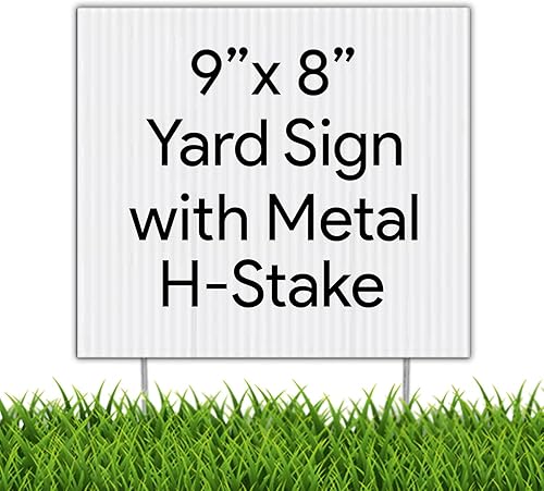 Miniatura 8 de Honey Dew Gifts, Letreros de jardín con estacas, divertidos carteles de césped con estacas, divertidos letreros de césped para perros, 9 x 8