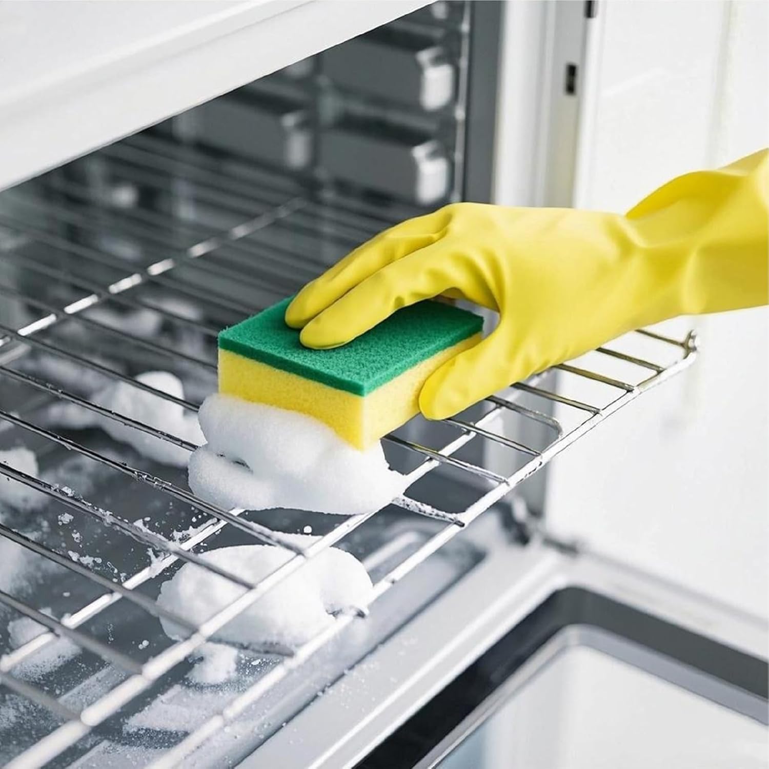 Kitchen Cleaning Spons, Scrub Spons, Non-Scratch Scrub Dish Spon