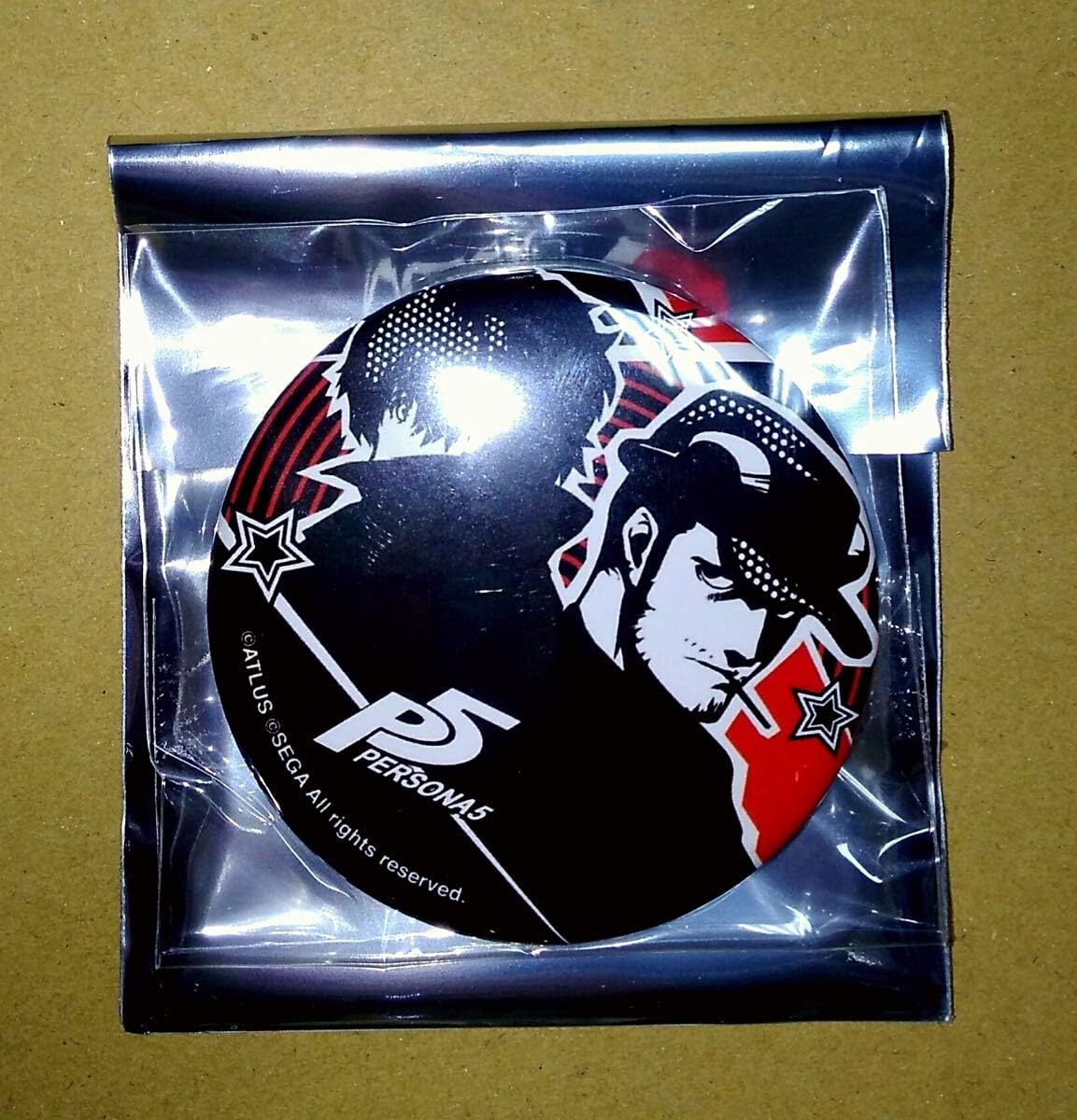 ペルソナ5 トレーディングバッジコレクション Vol 2 コープver 岩井 宗久 P5a Persona5 缶バッジ コトブキヤ アニメ 萌えグッズ 通販 Amazon