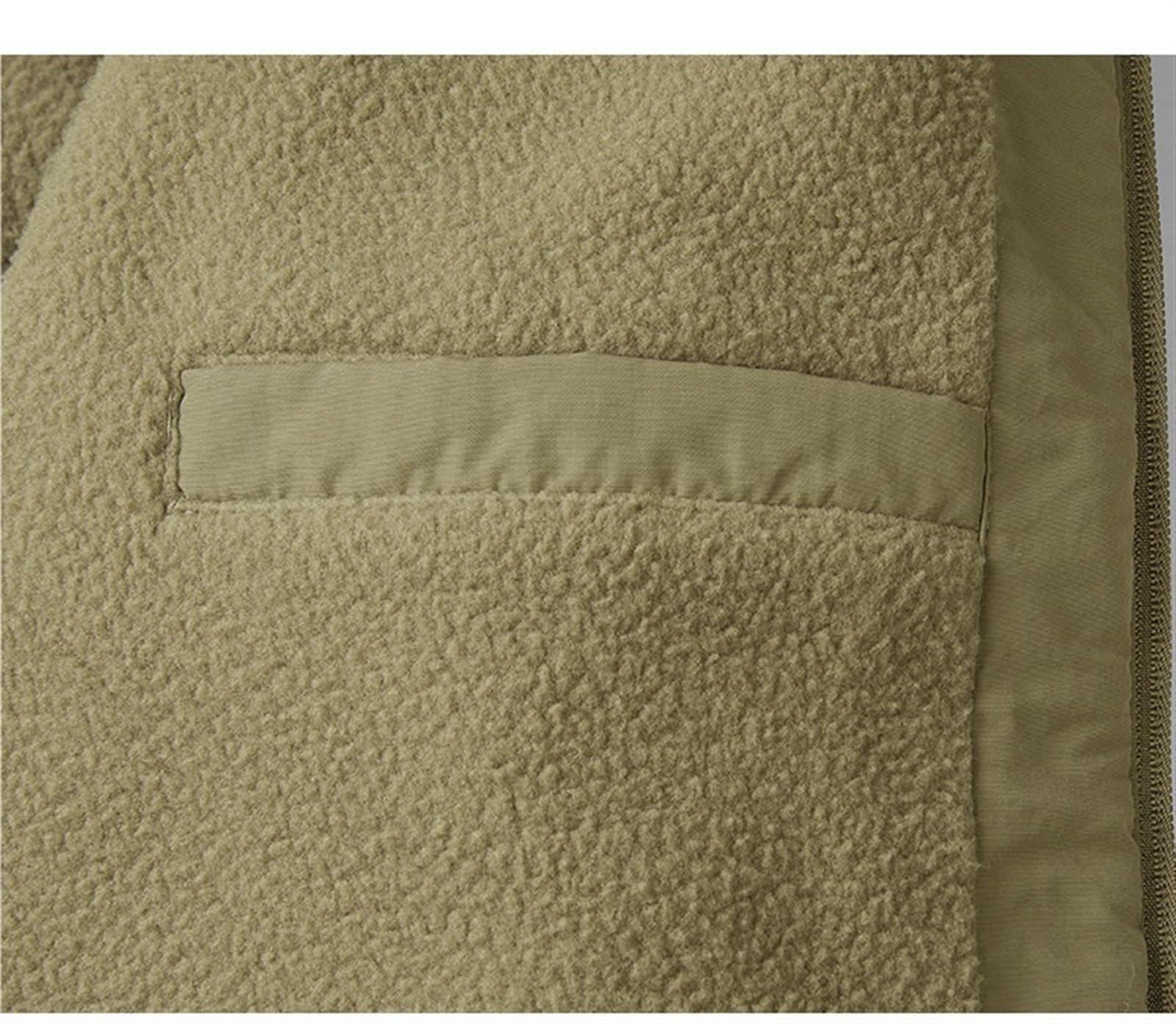 Męska Zimowa Kurtka Narciarska, Kurtka z Podszewką Polarową, Zewnętrzna Pogrubiona Kurtka Softshell, Wodoodporna, Wiatroszczelna Kurtka z Odpinanym Kapturem