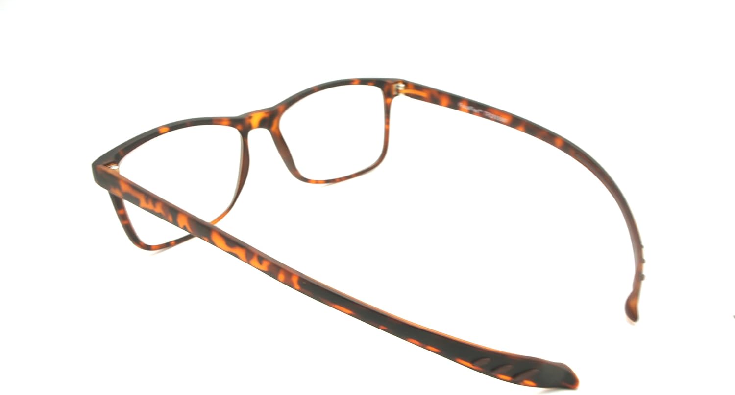 ColorViper Multifocal Progressive Computer Lens Multiple Strengths in 1 Reader Allow Switch Free Multitasking (2935 Hanging Reading TR90 Matte Tortoise, 3.00)