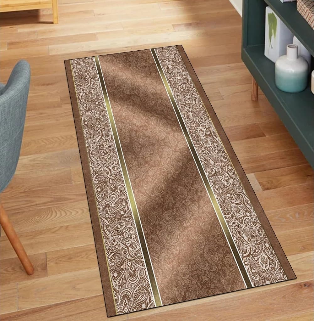 Alfombra antideslizante de cocina lavable con base de seguridad de 80x90cm
