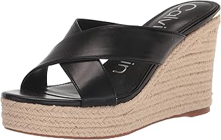 كالفن كلاين صندل ايكو بكعب عريض للنساء