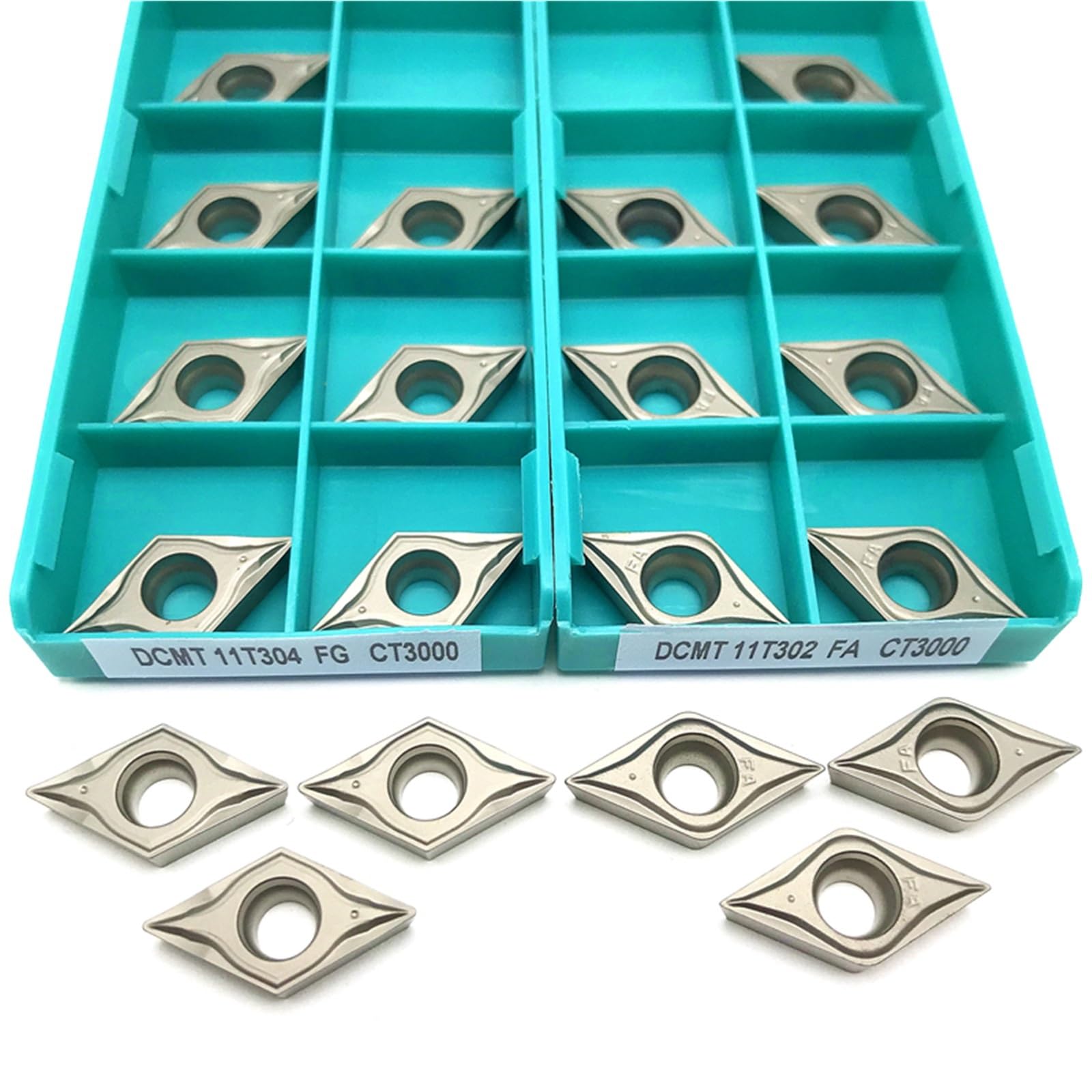 Cermet-Drehwerkzeug, Dreheinsatz, CNC-Drehwerkzeuge(10PCS DCMT11T302-FA CT3000)