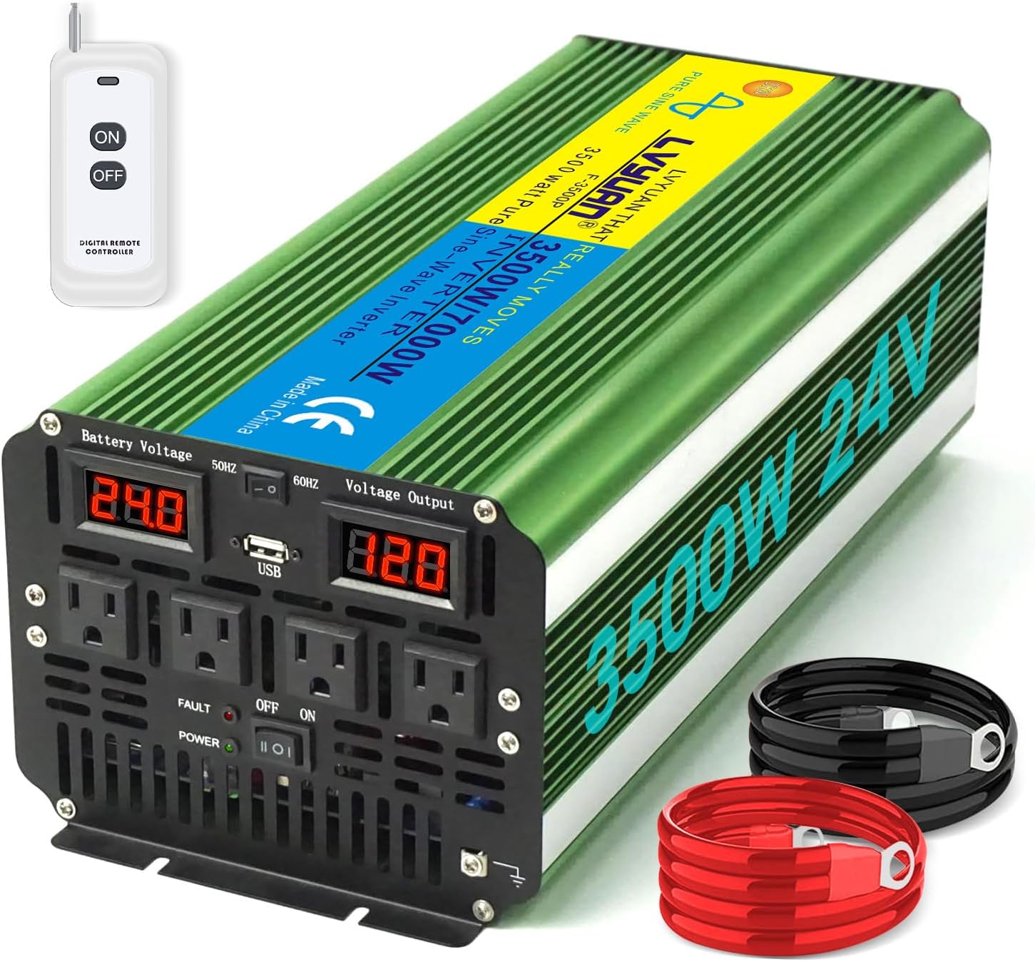 3500/7000W Watt 24V